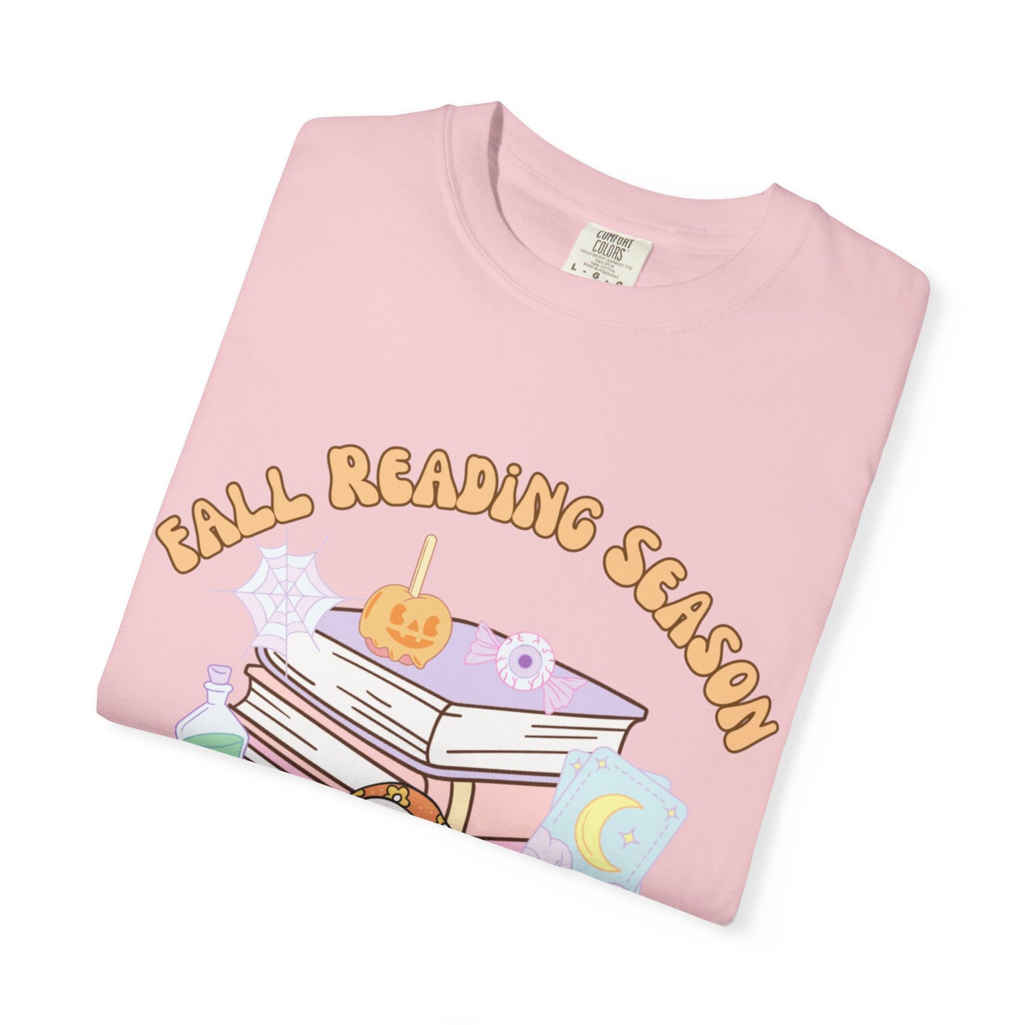 Fall Reading Season Pastel Tee