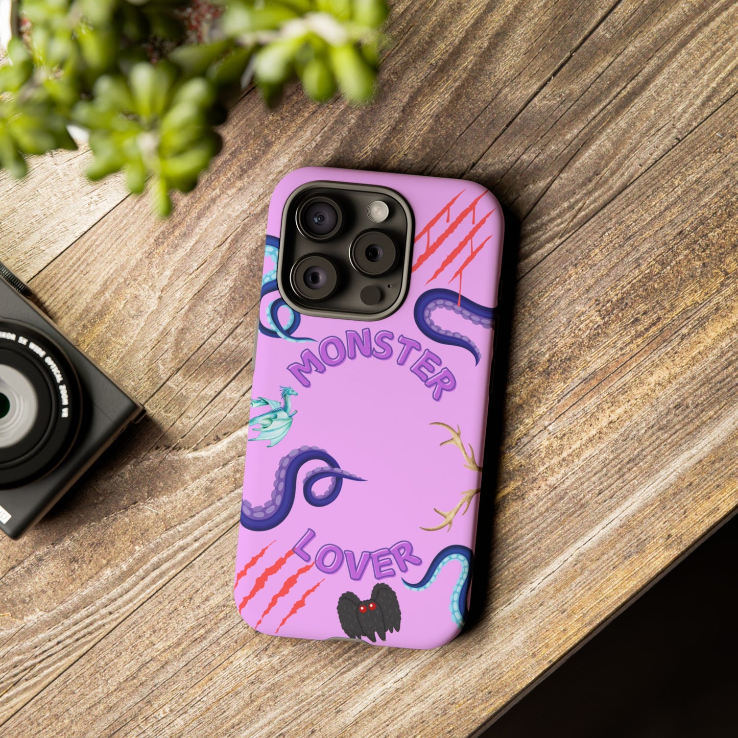 Monster Lover Purple Phone Case