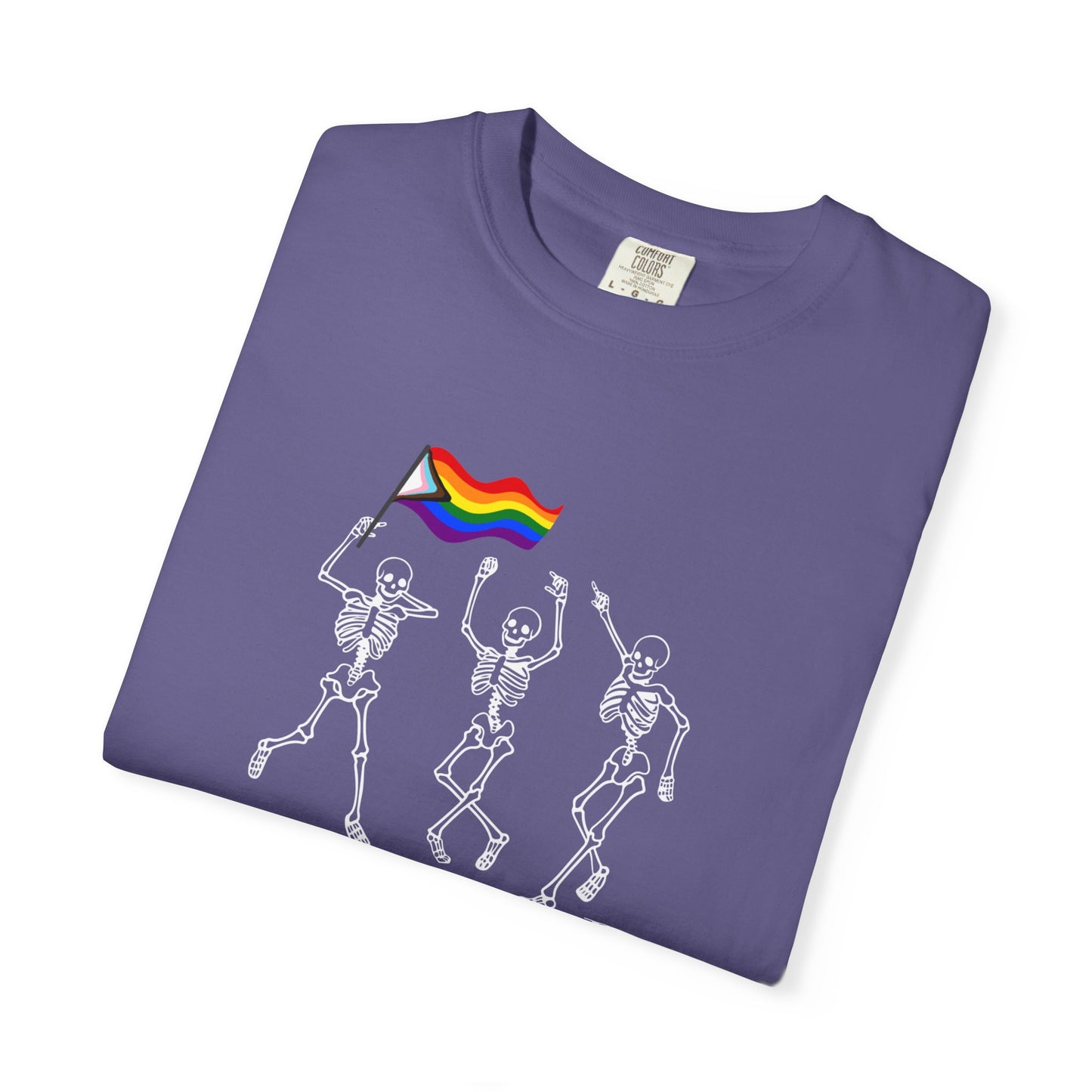 Mood Reader Queer Skeletons Tee