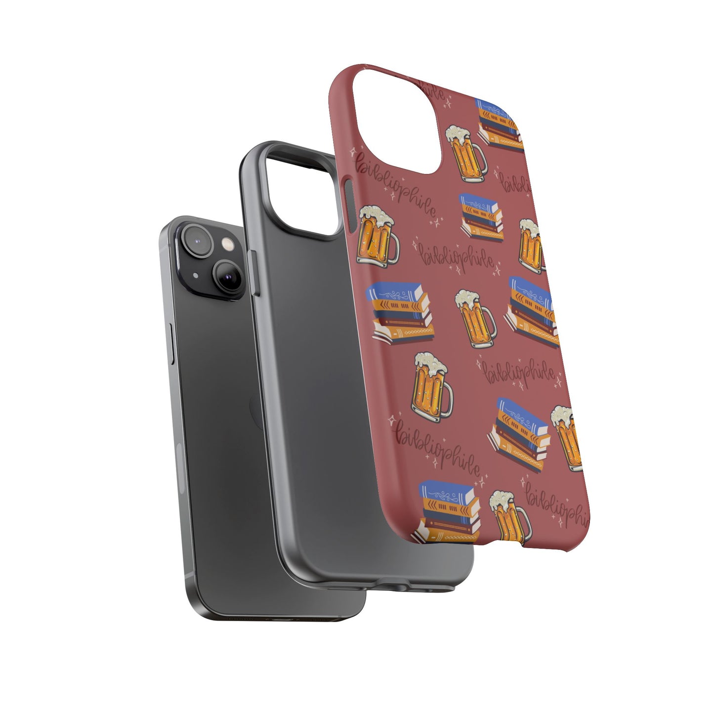 Bibliophile Beer Phone Case