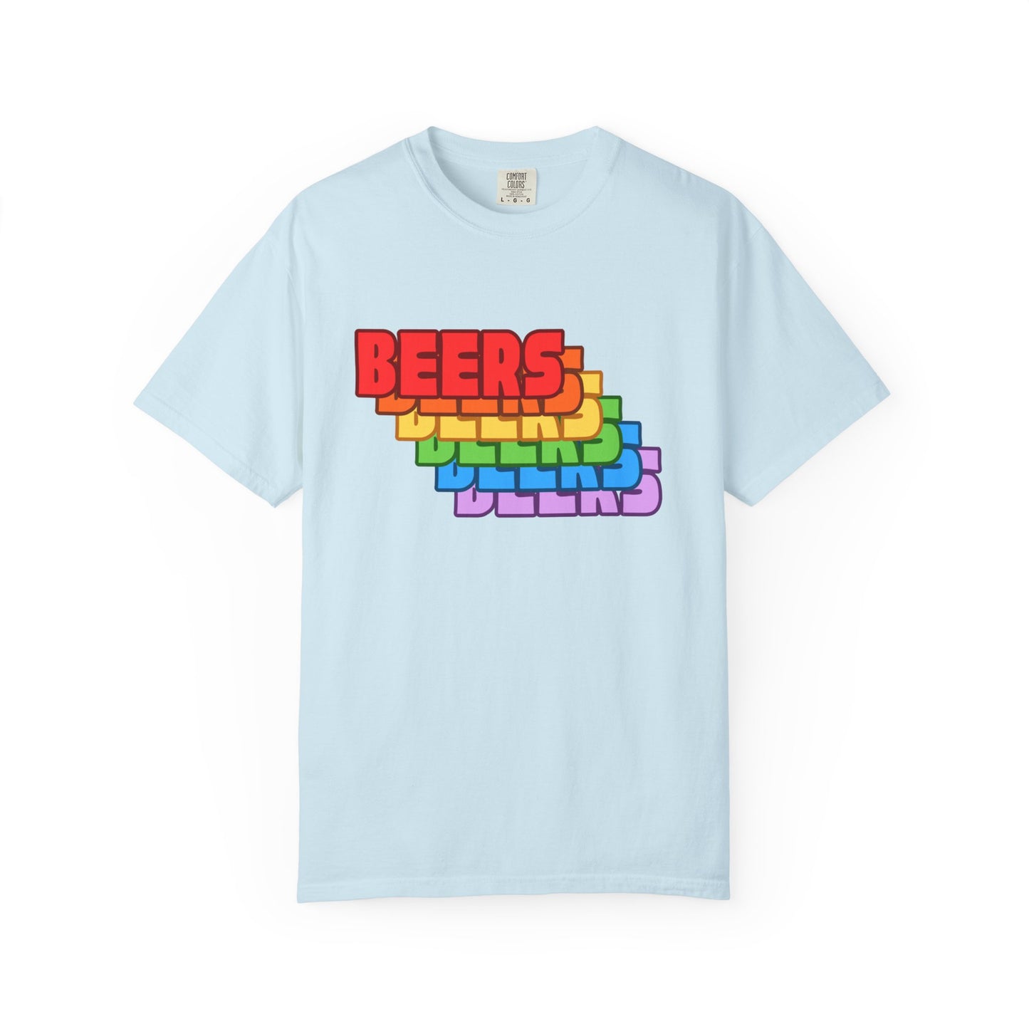 BEERS Rainbow Retro Tee