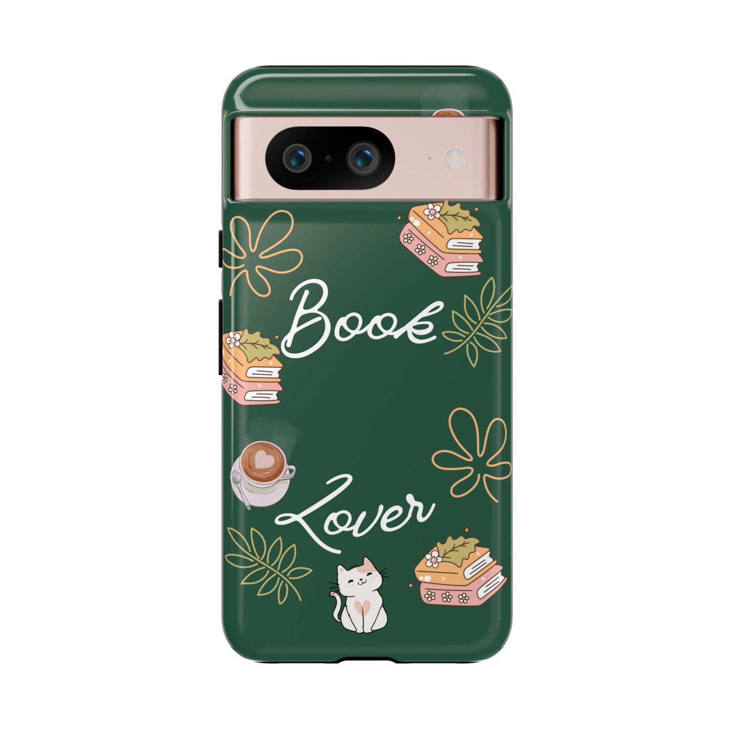 Book Lover Green Phone Case