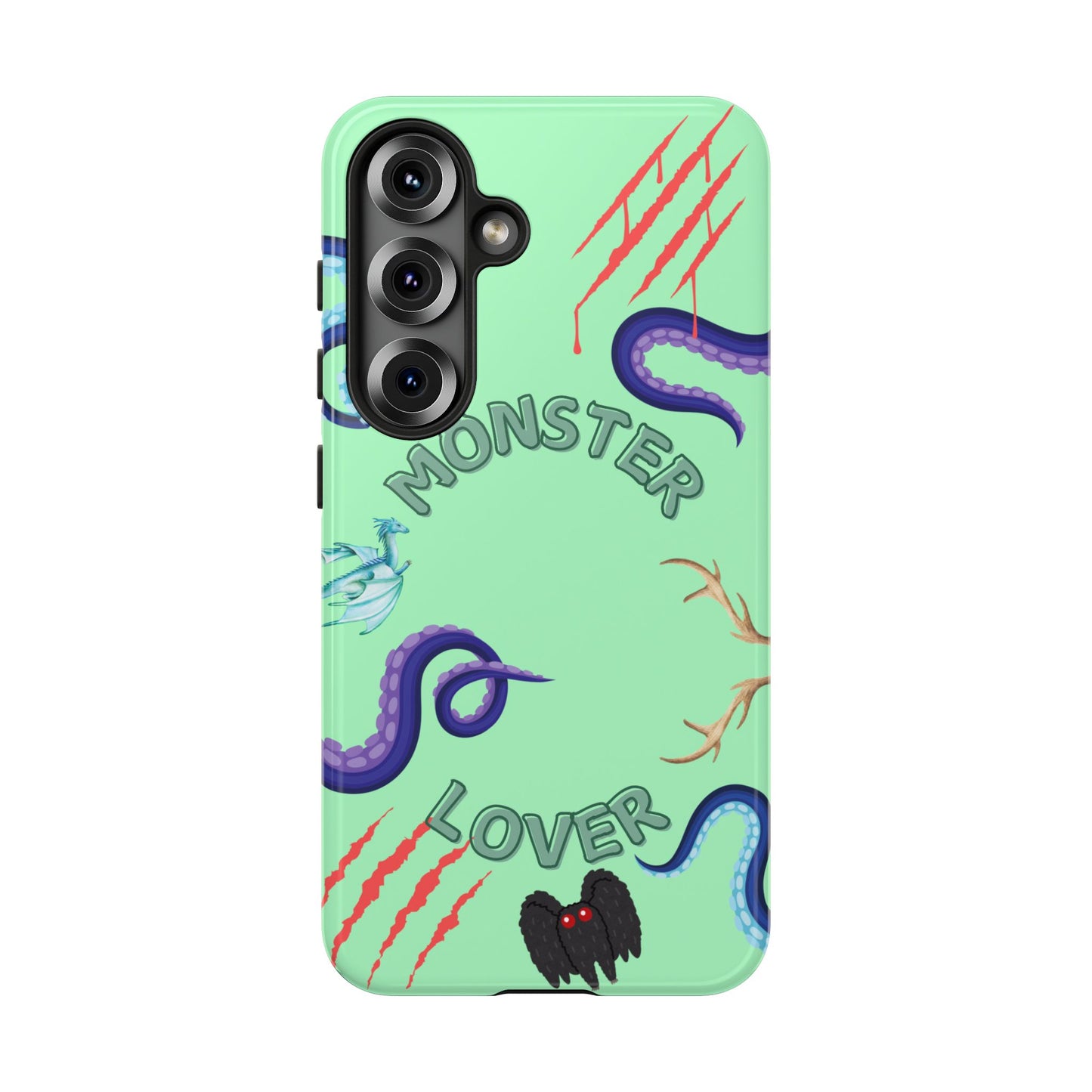 Monster Lover Mint Phone Case