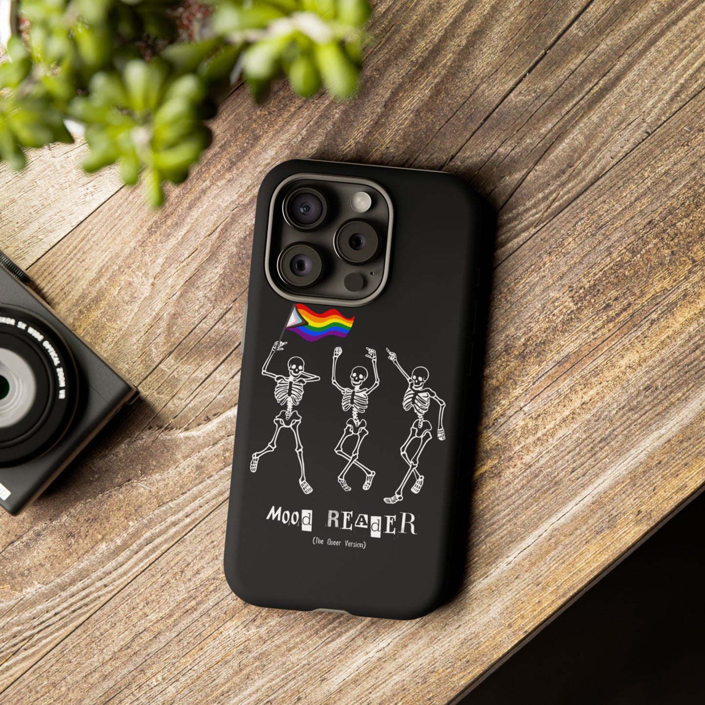 Mood Reader Skeletons Queer Phone Case