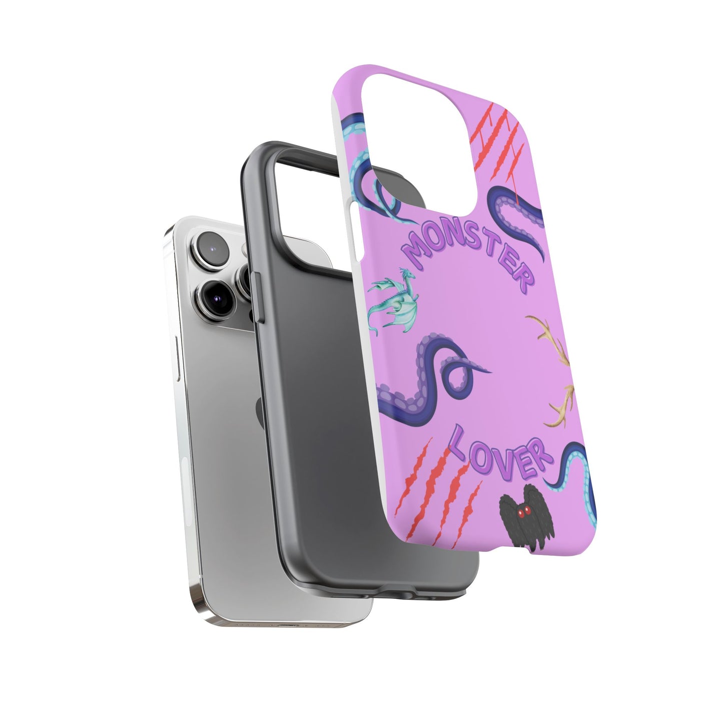 Monster Lover Purple Phone Case
