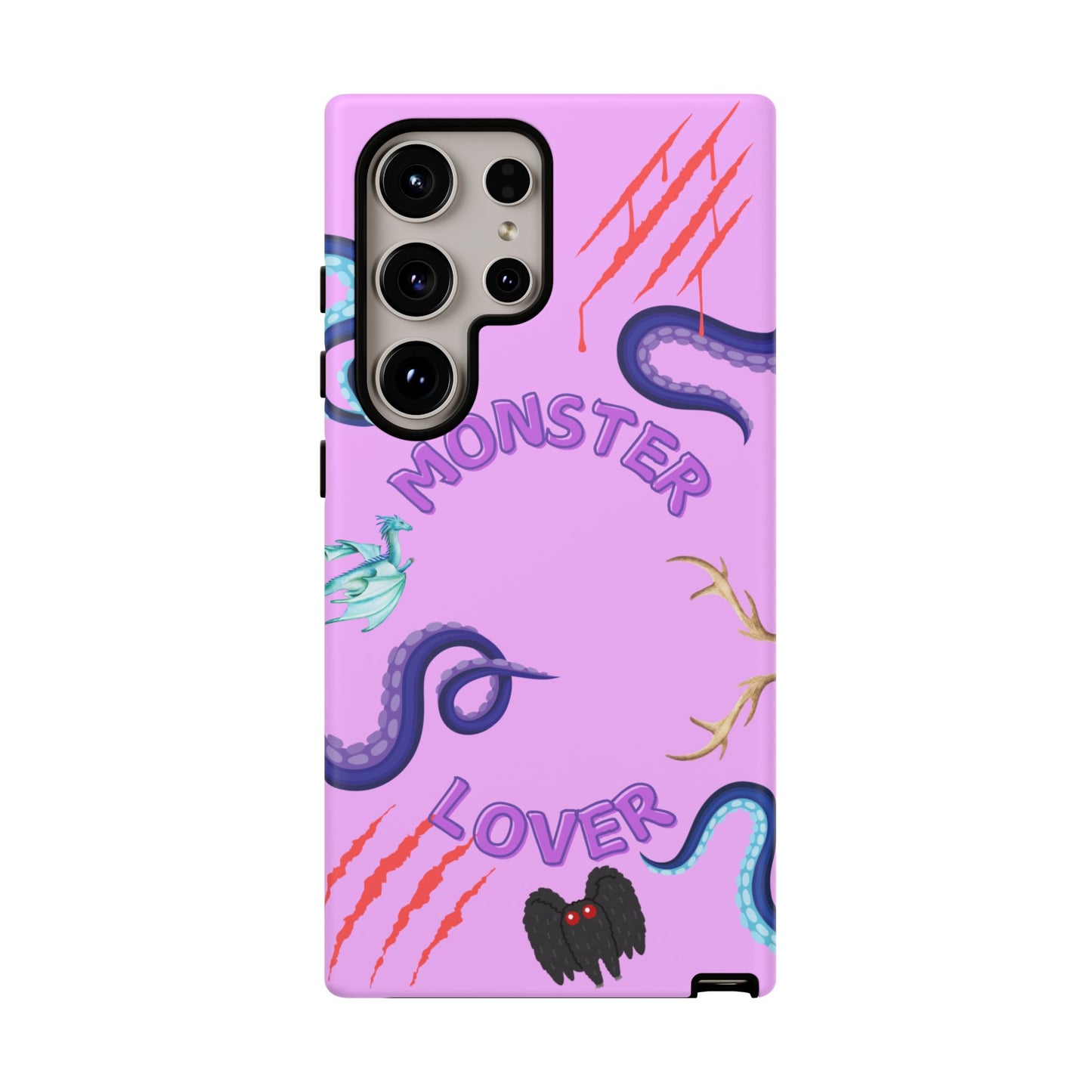 Monster Lover Purple Phone Case