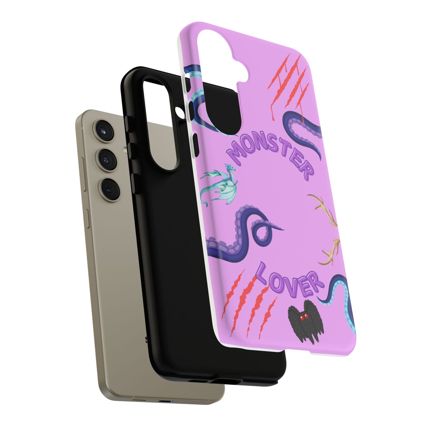 Monster Lover Purple Phone Case