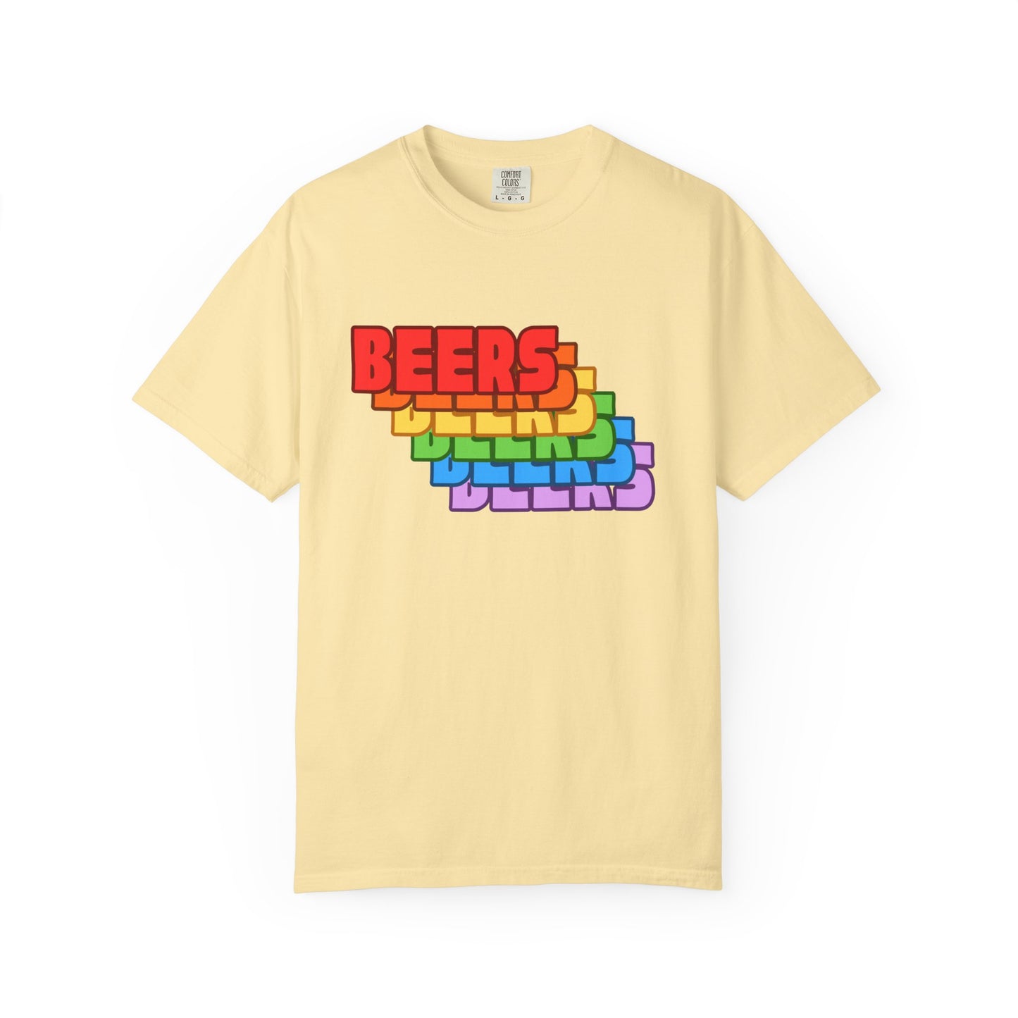 BEERS Rainbow Retro Tee