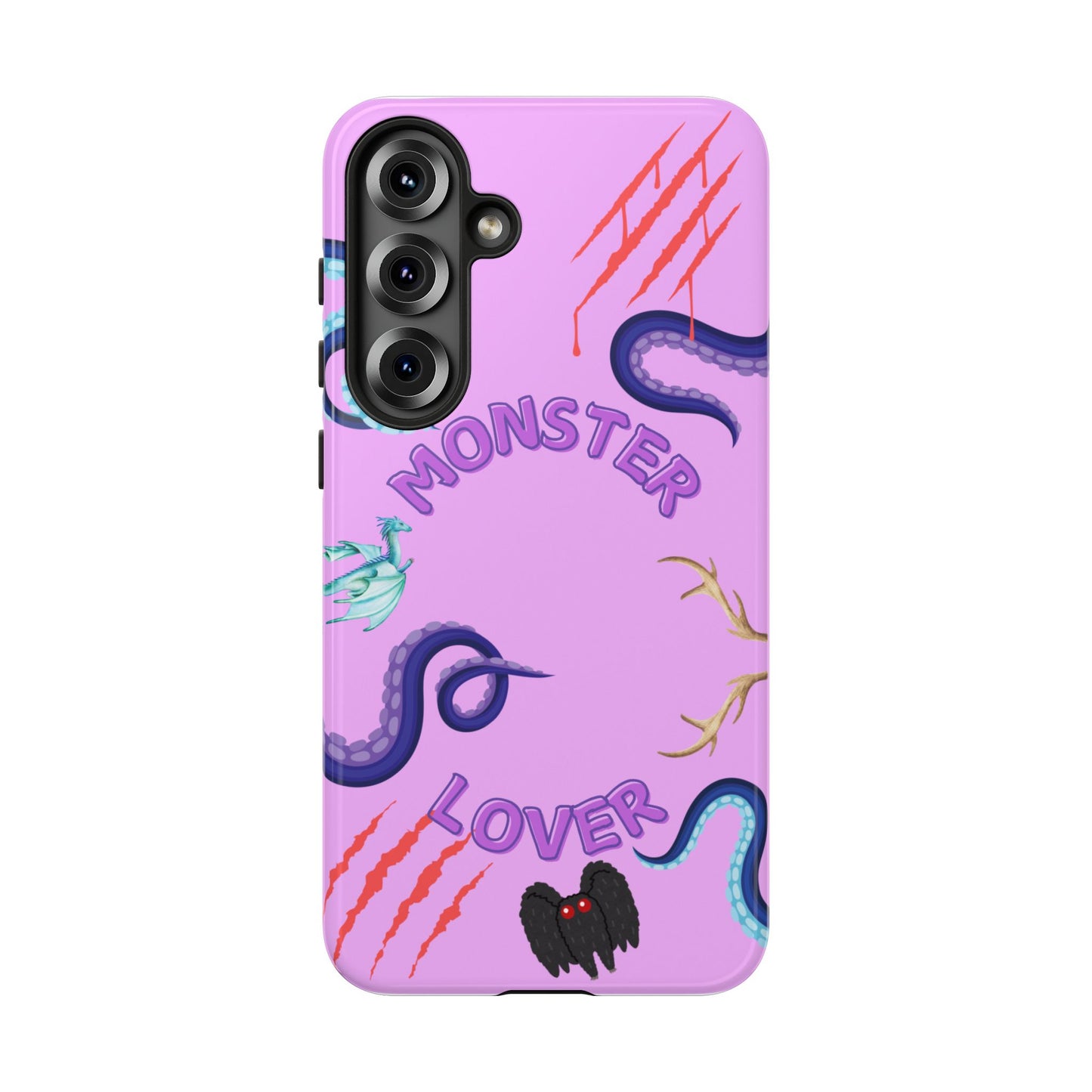Monster Lover Purple Phone Case