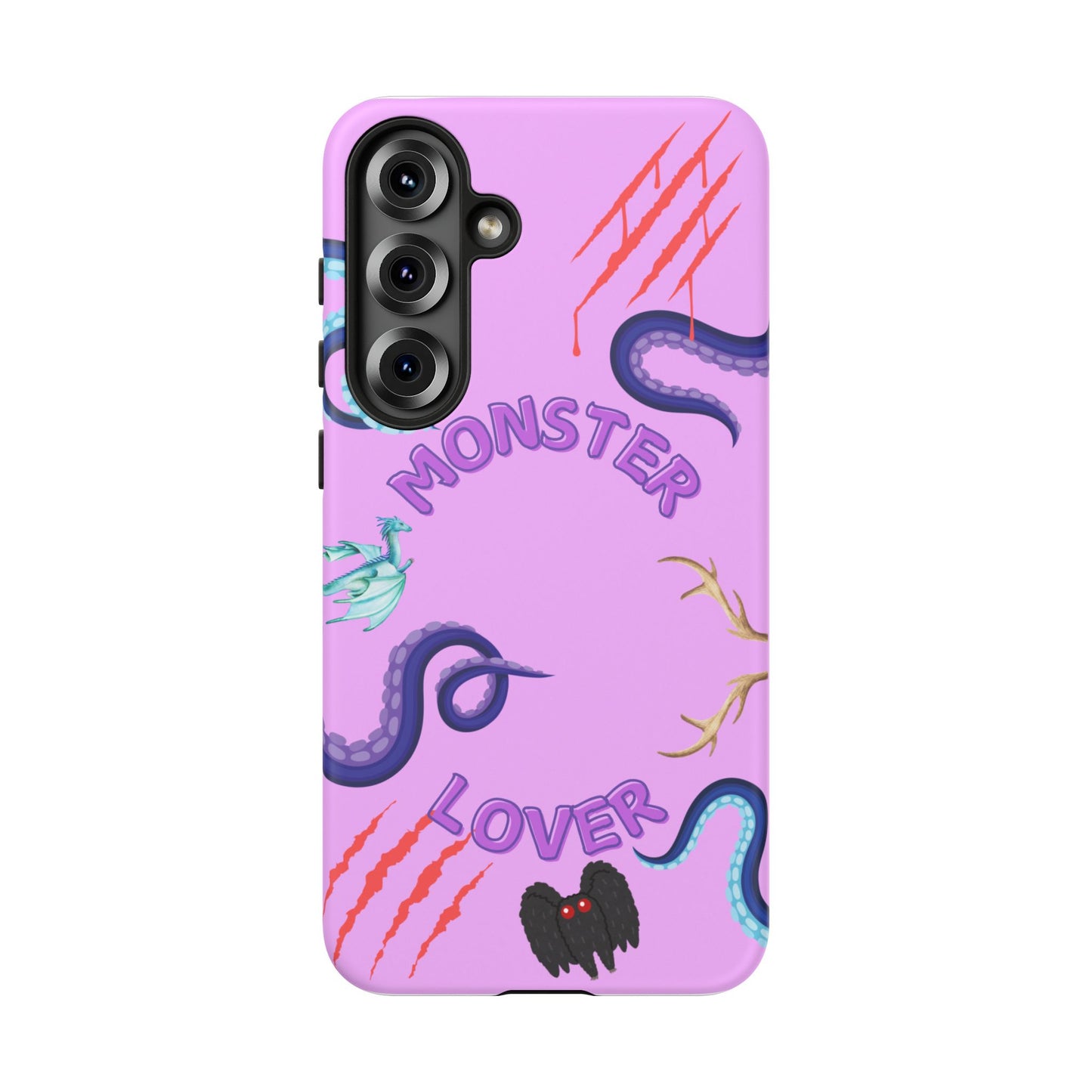 Monster Lover Purple Phone Case