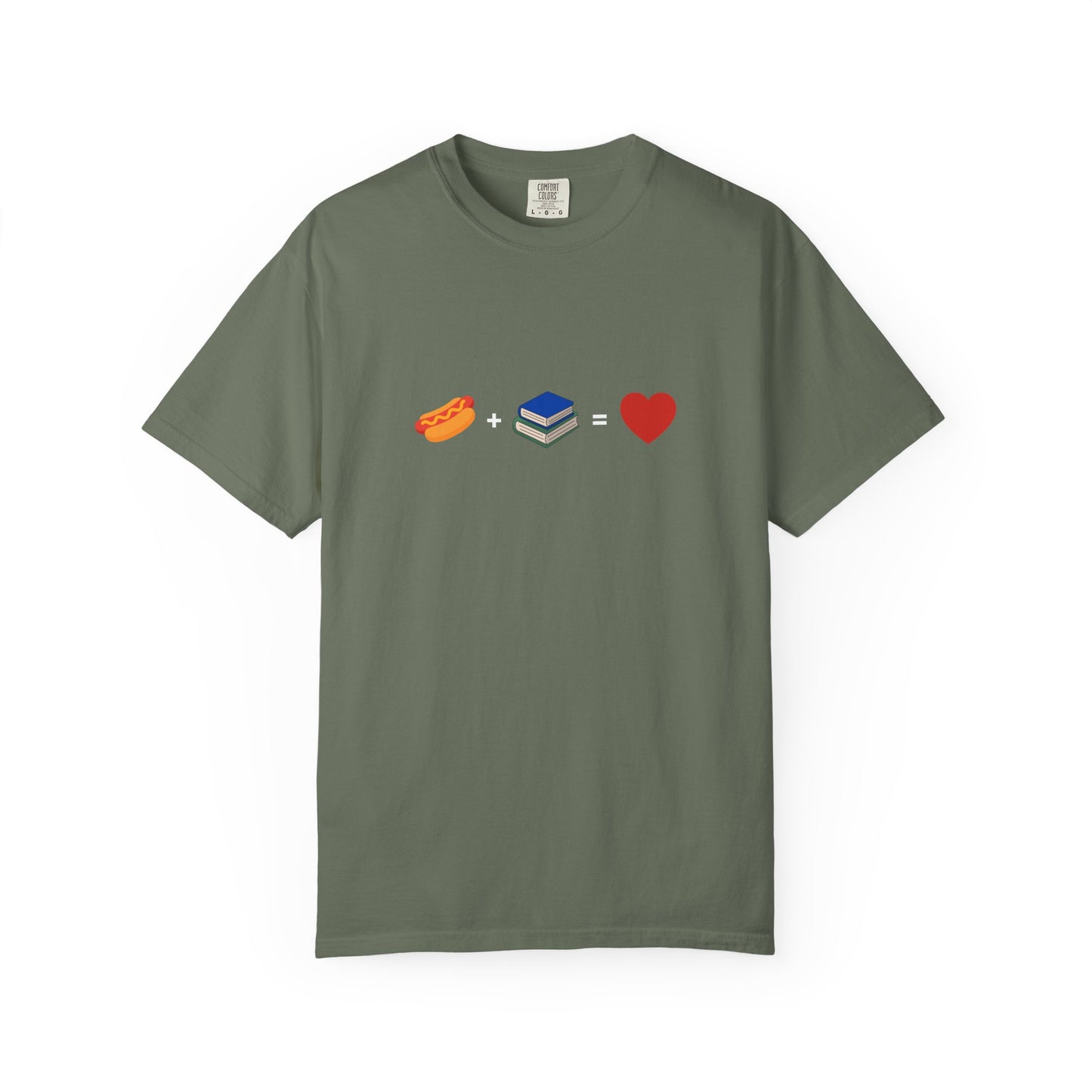 Bookish Hot Dog Tee