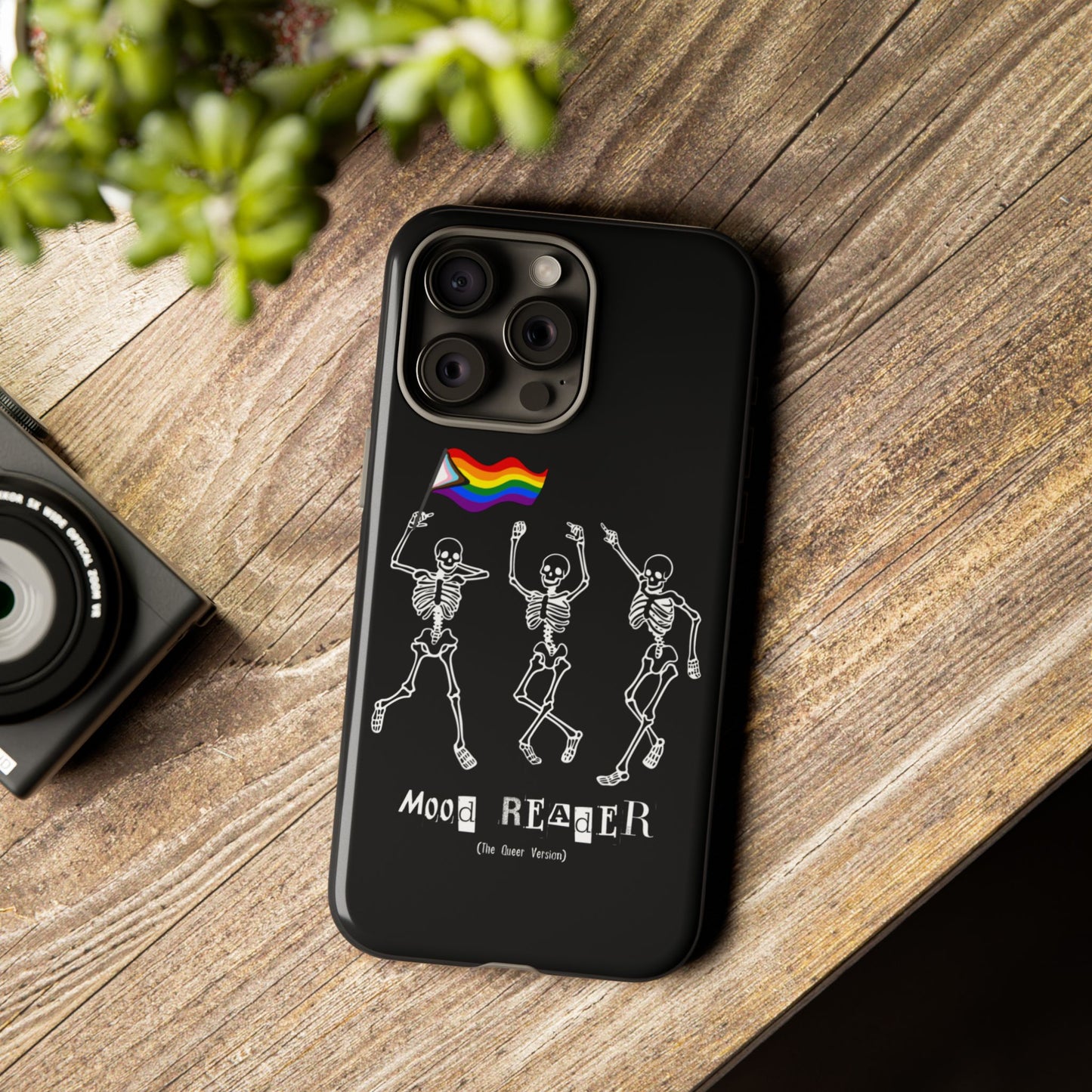 Mood Reader Skeletons Queer Phone Case