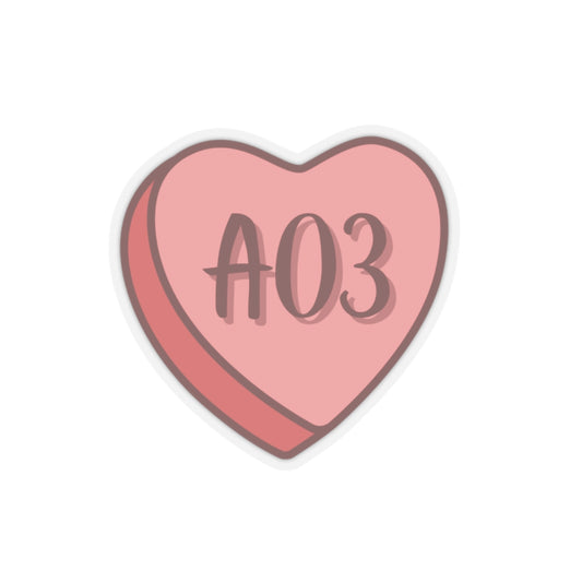 A03 Heart Sticker