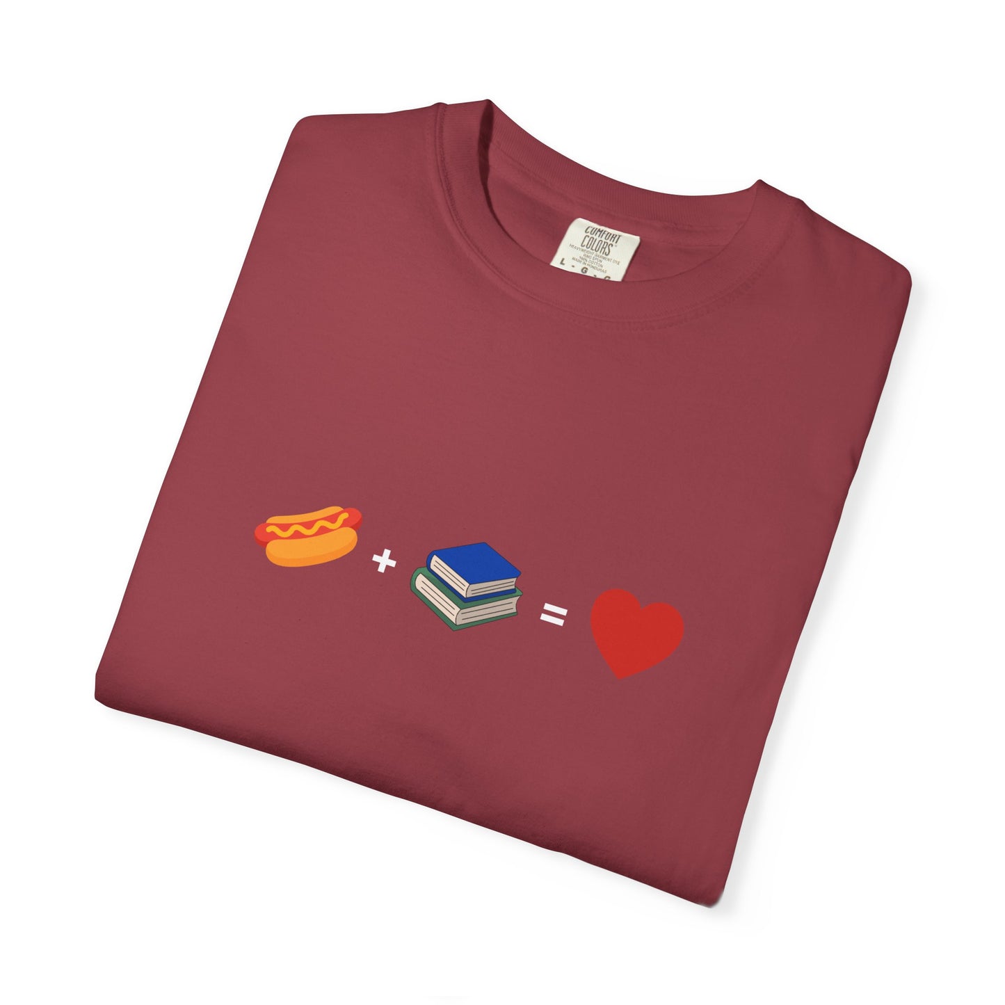 Bookish Hot Dog Tee