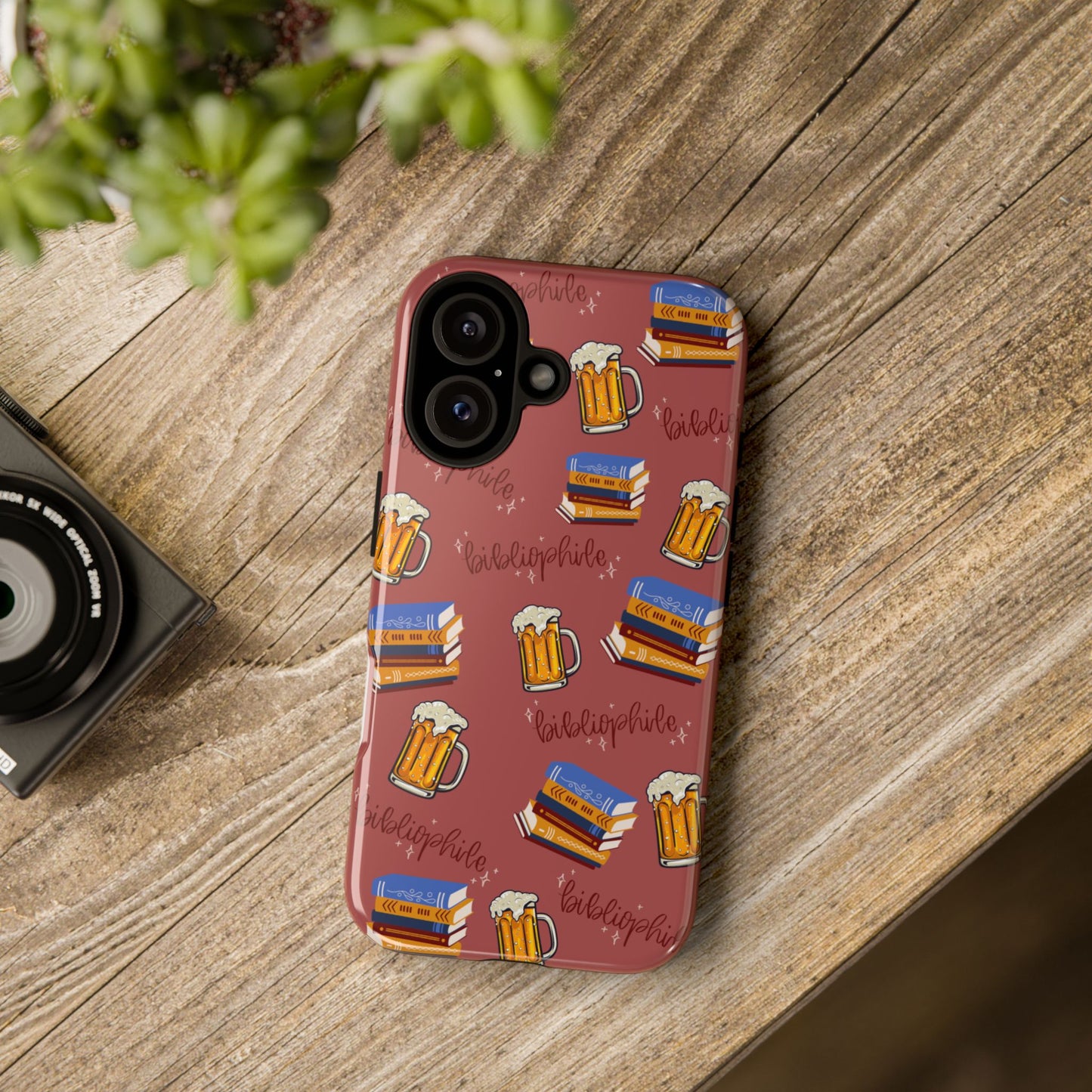 Bibliophile Beer Phone Case