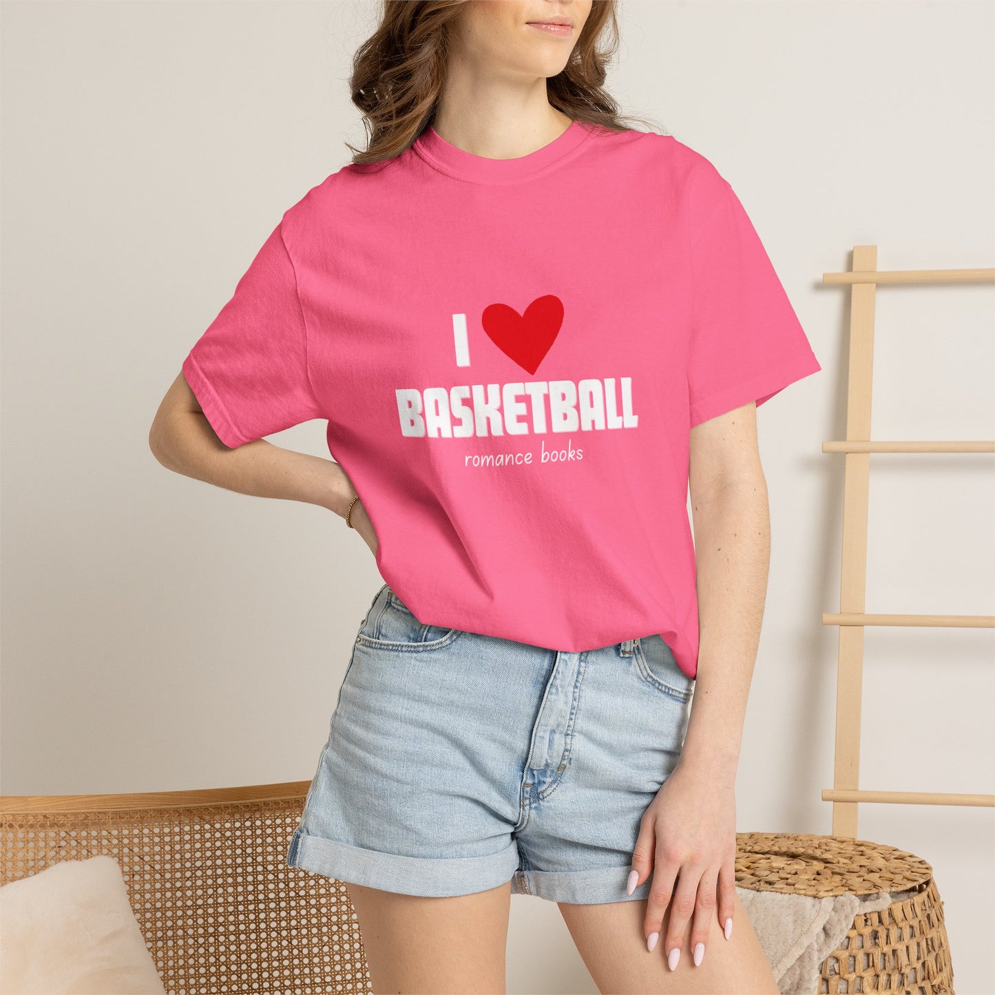 I Heart Basketball Tee