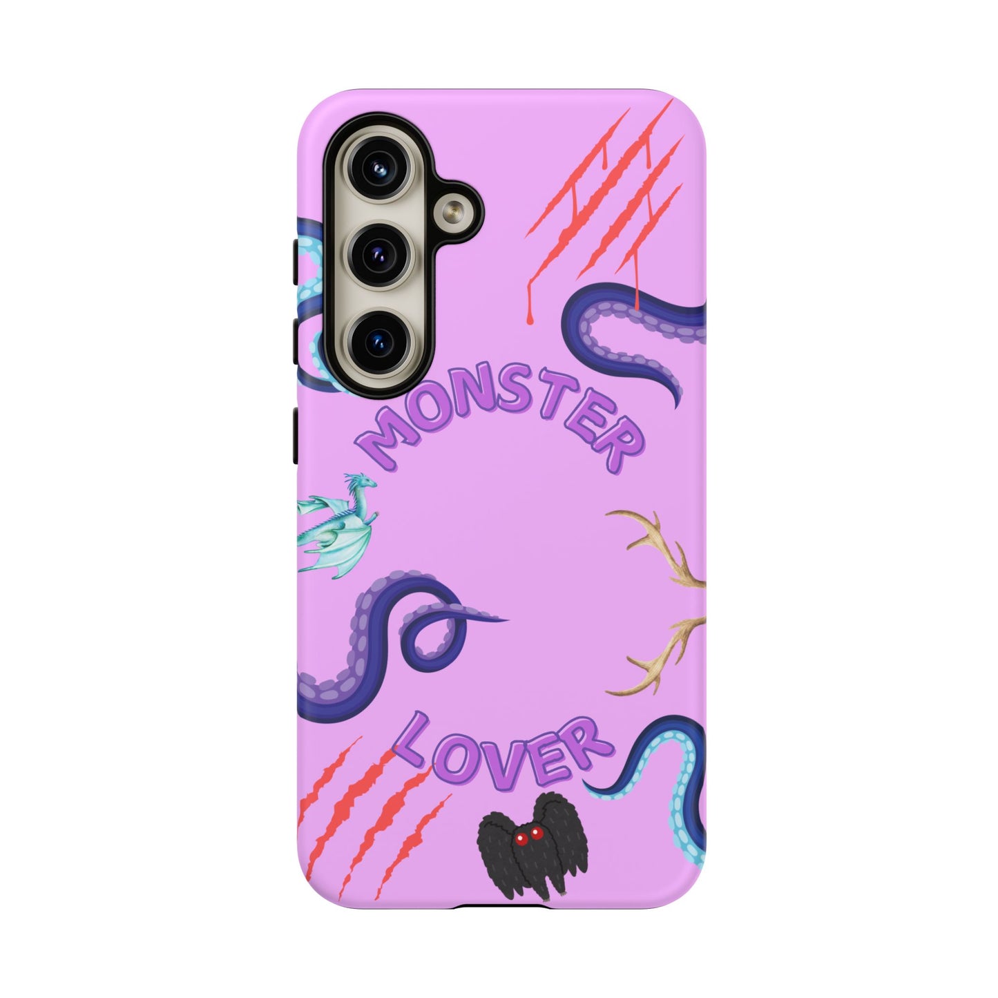 Monster Lover Purple Phone Case