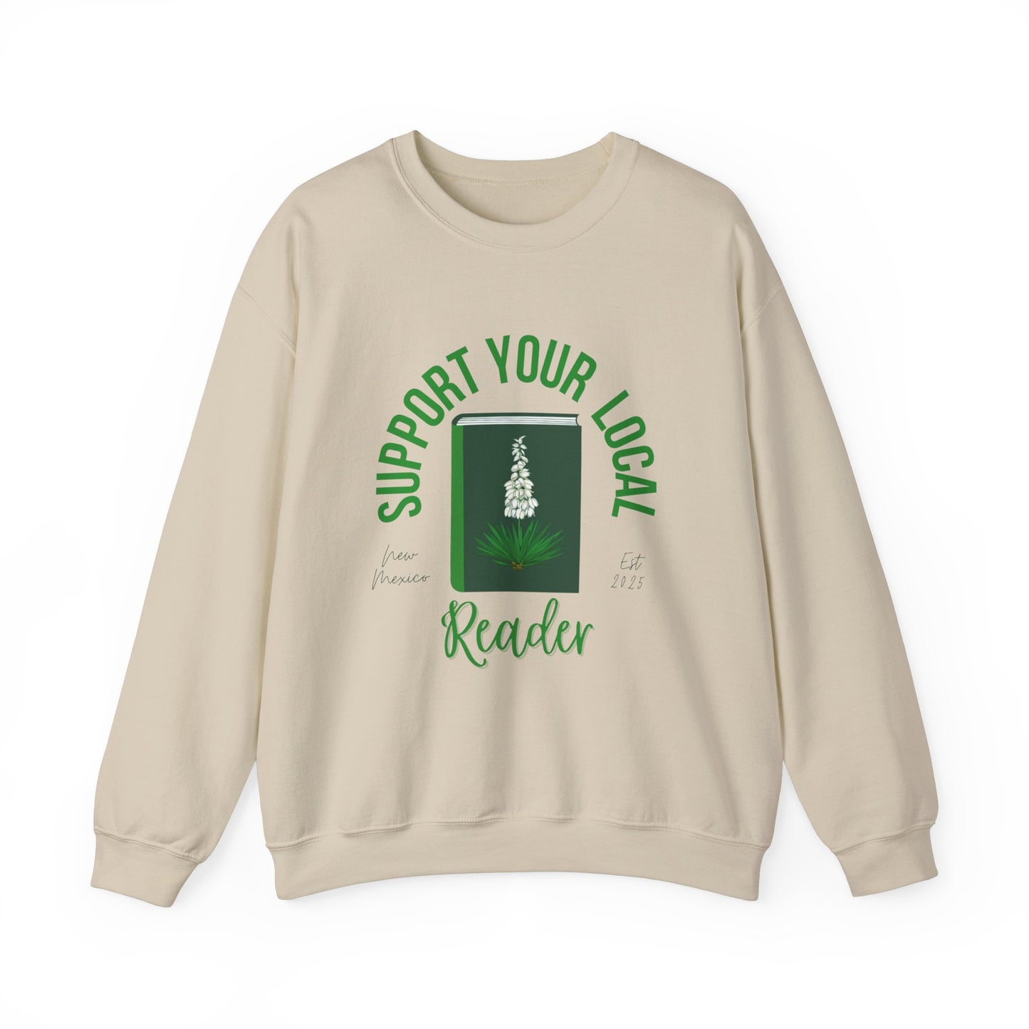 Support Your Local Reader NM Crewneck