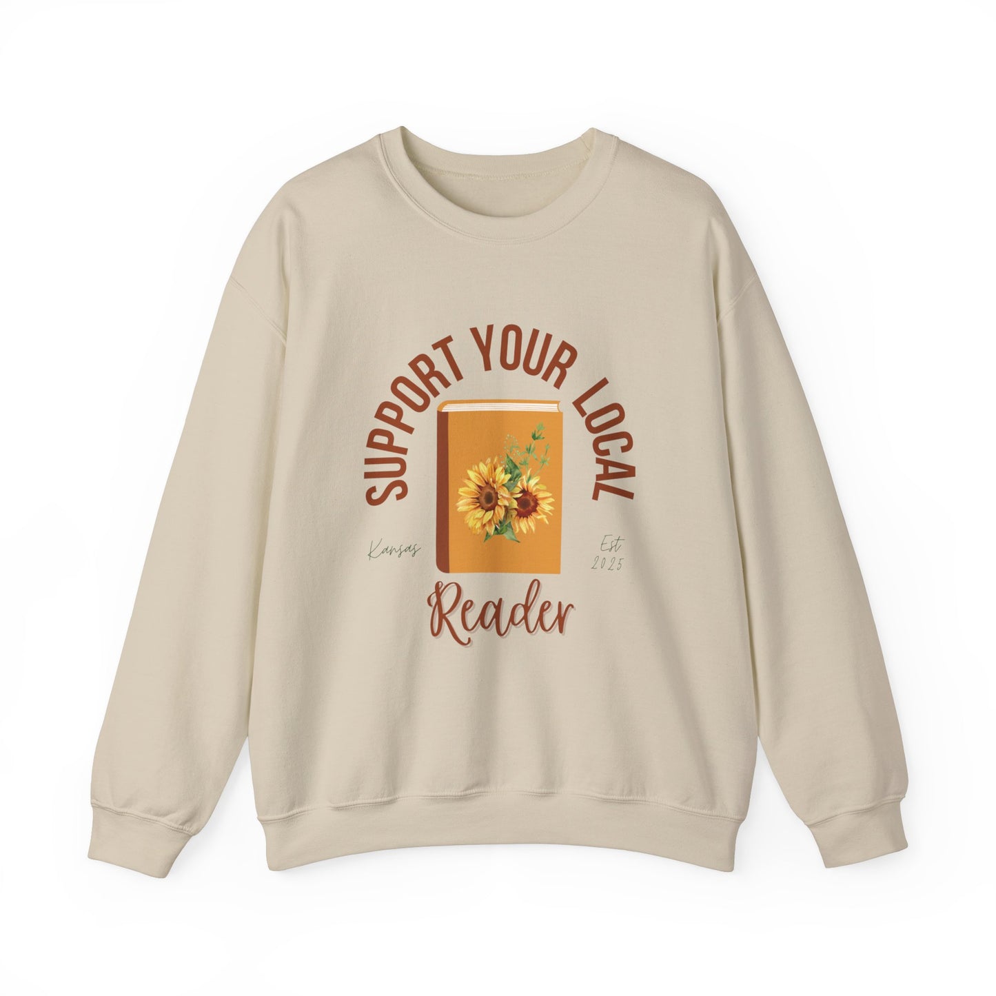 Support Your Local Reader KS Crewneck