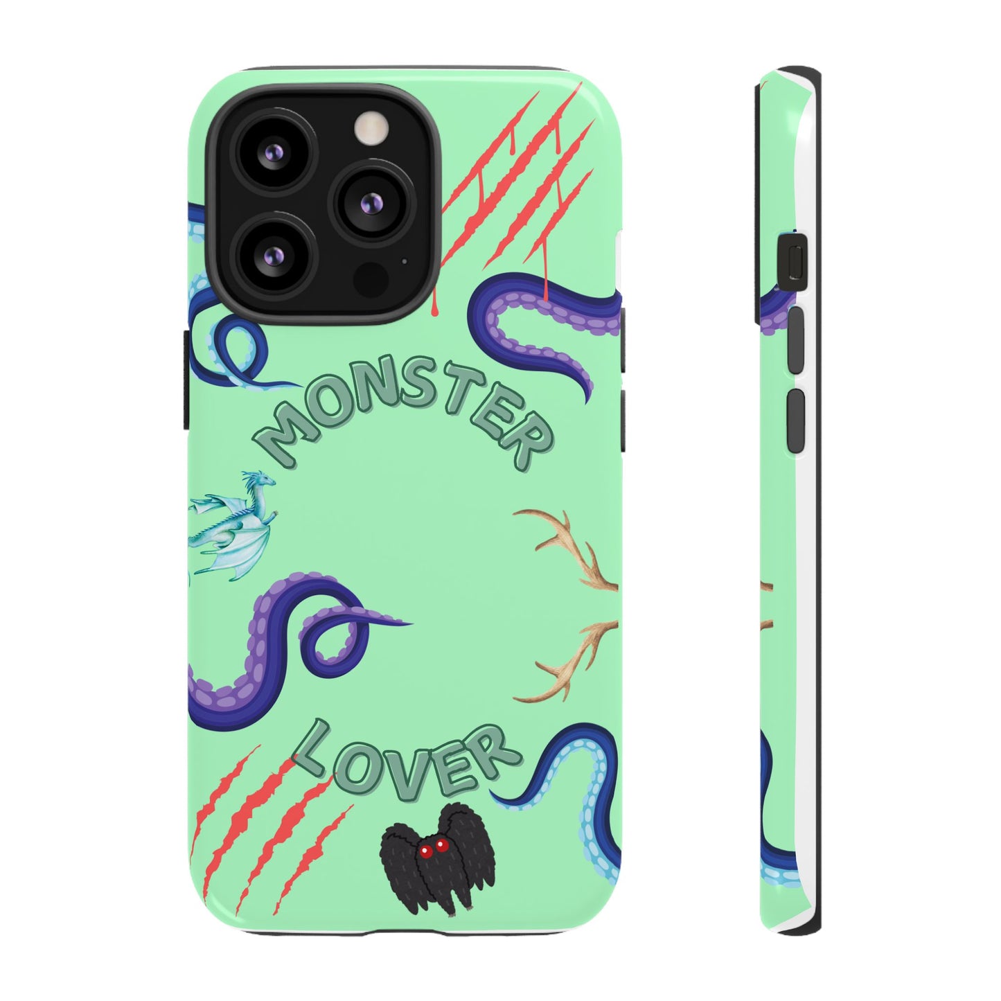 Monster Lover Mint Phone Case