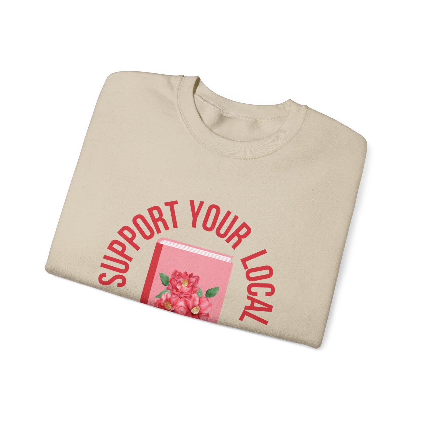 Support Your Local Reader AL Crewneck