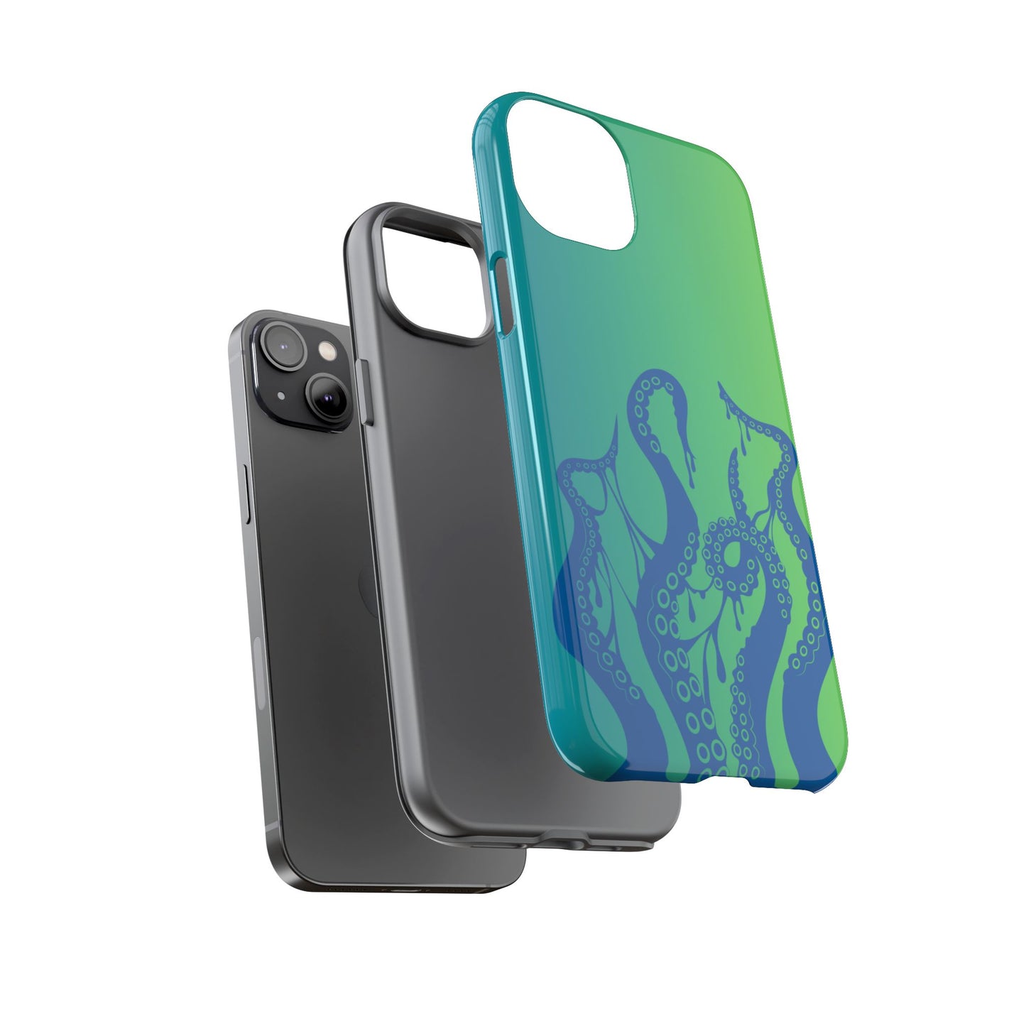 Blue Tentacle Phone Case