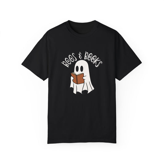 Boos & Books Dark Tee