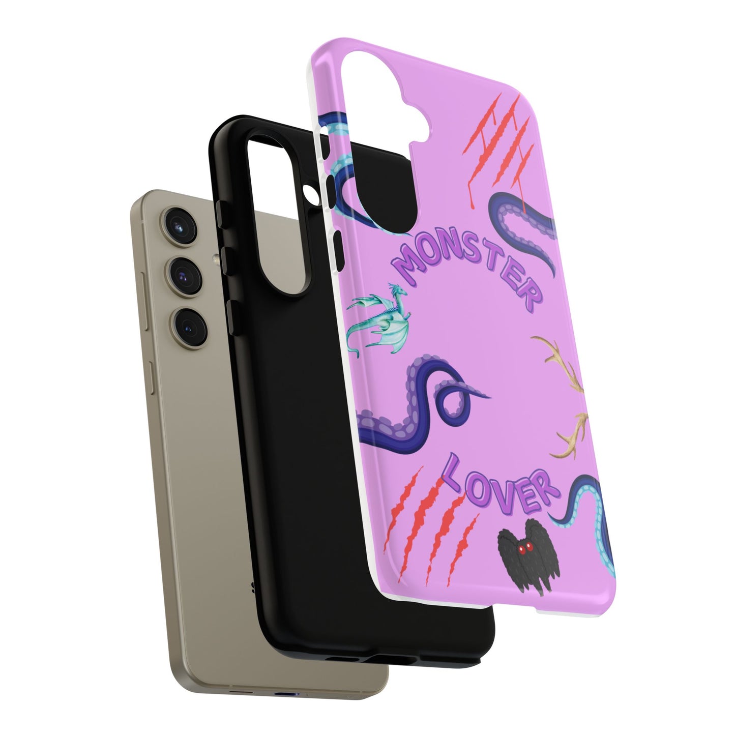 Monster Lover Purple Phone Case