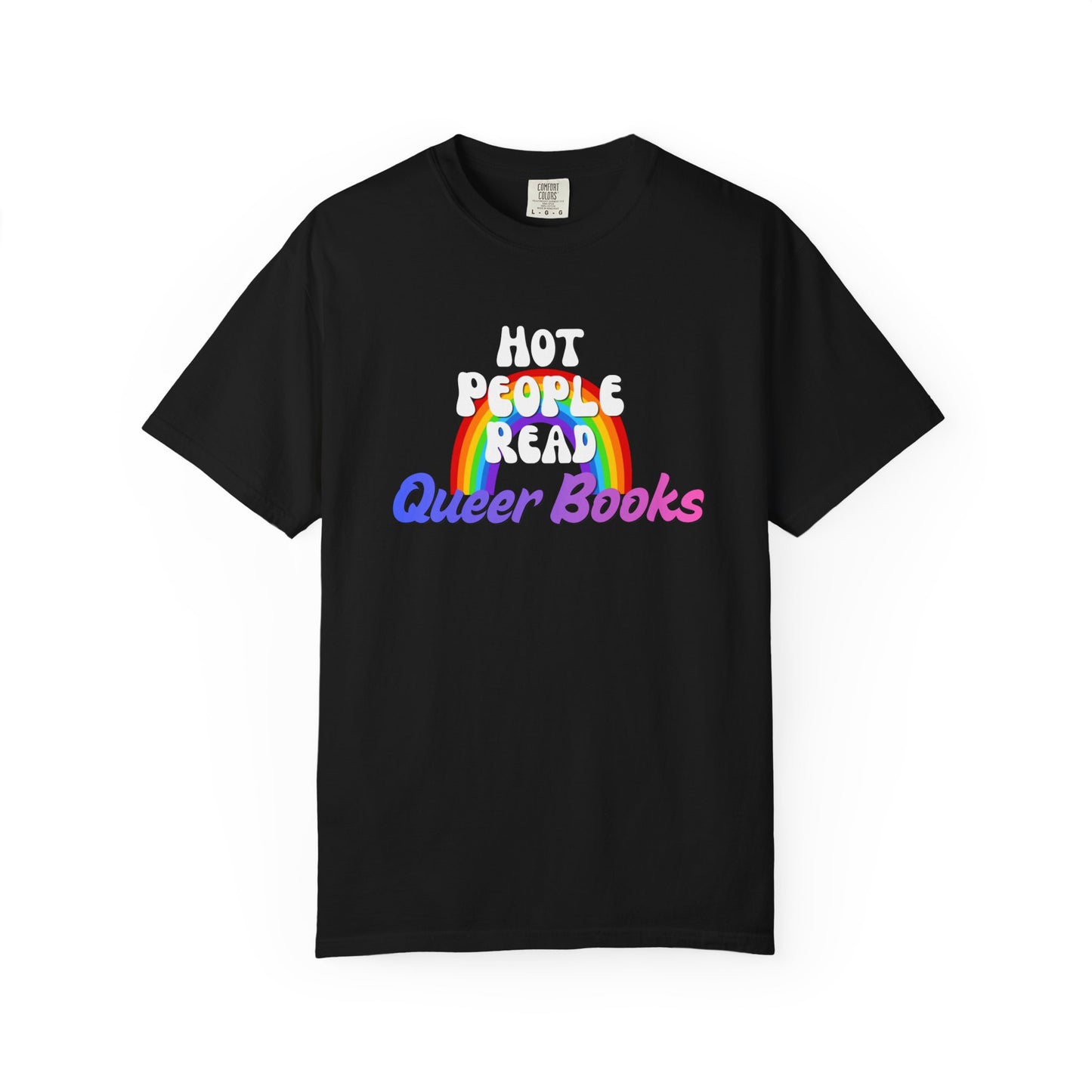 Read Queer Books Blue to Pink Tee