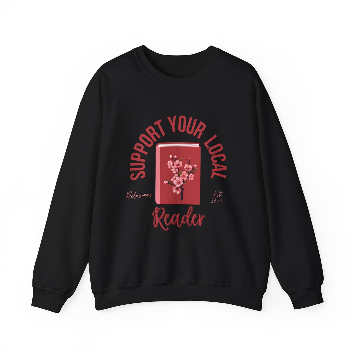 Support Your Local Reader DE Crewneck