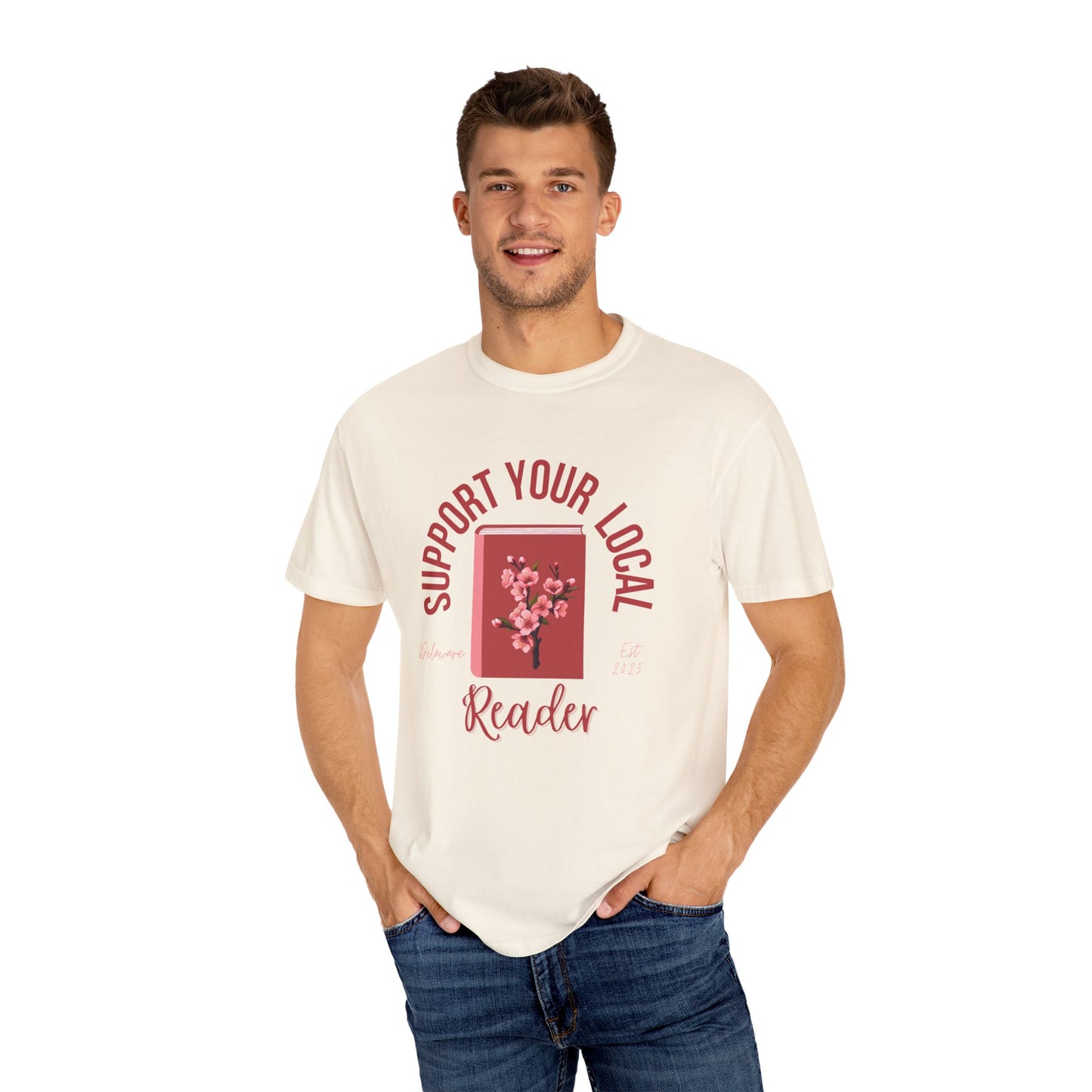 Support Your Local Reader DE Tee