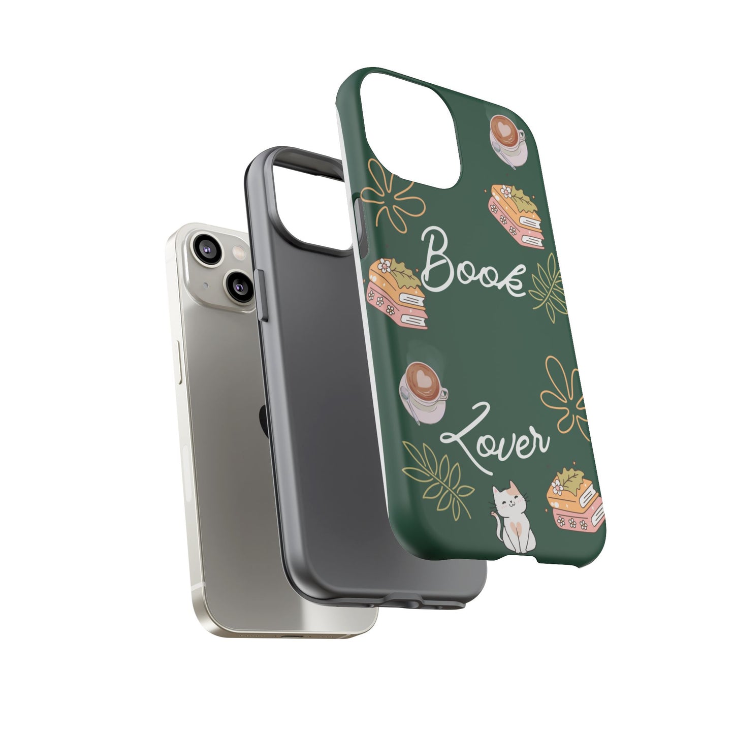 Book Lover Green Phone Case