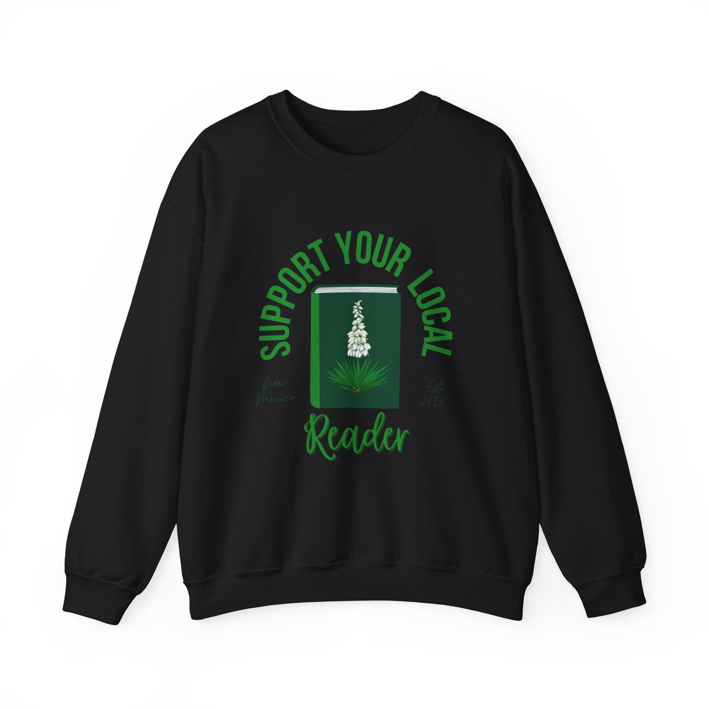 Support Your Local Reader NM Crewneck