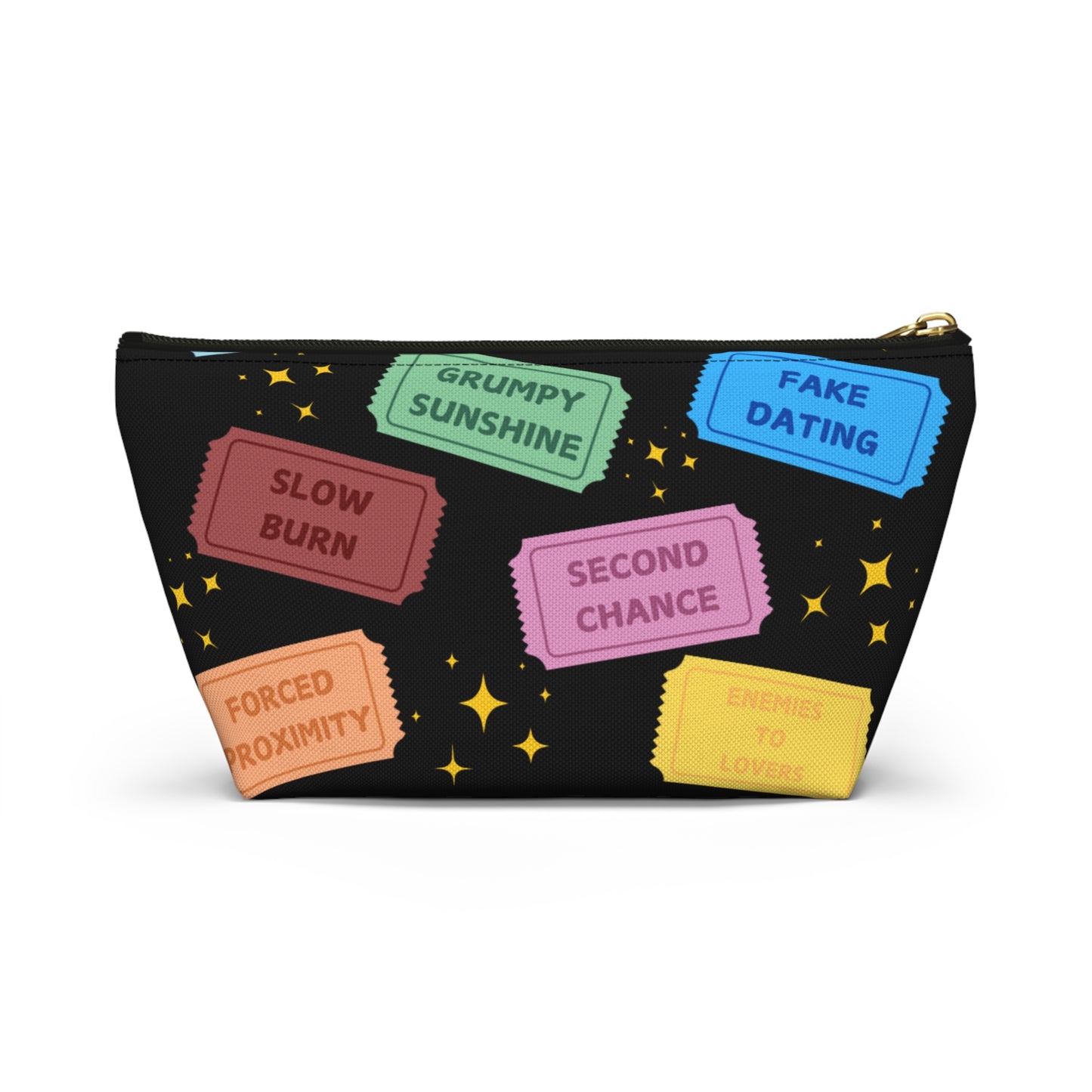 Tropes Ticket Black Pouch