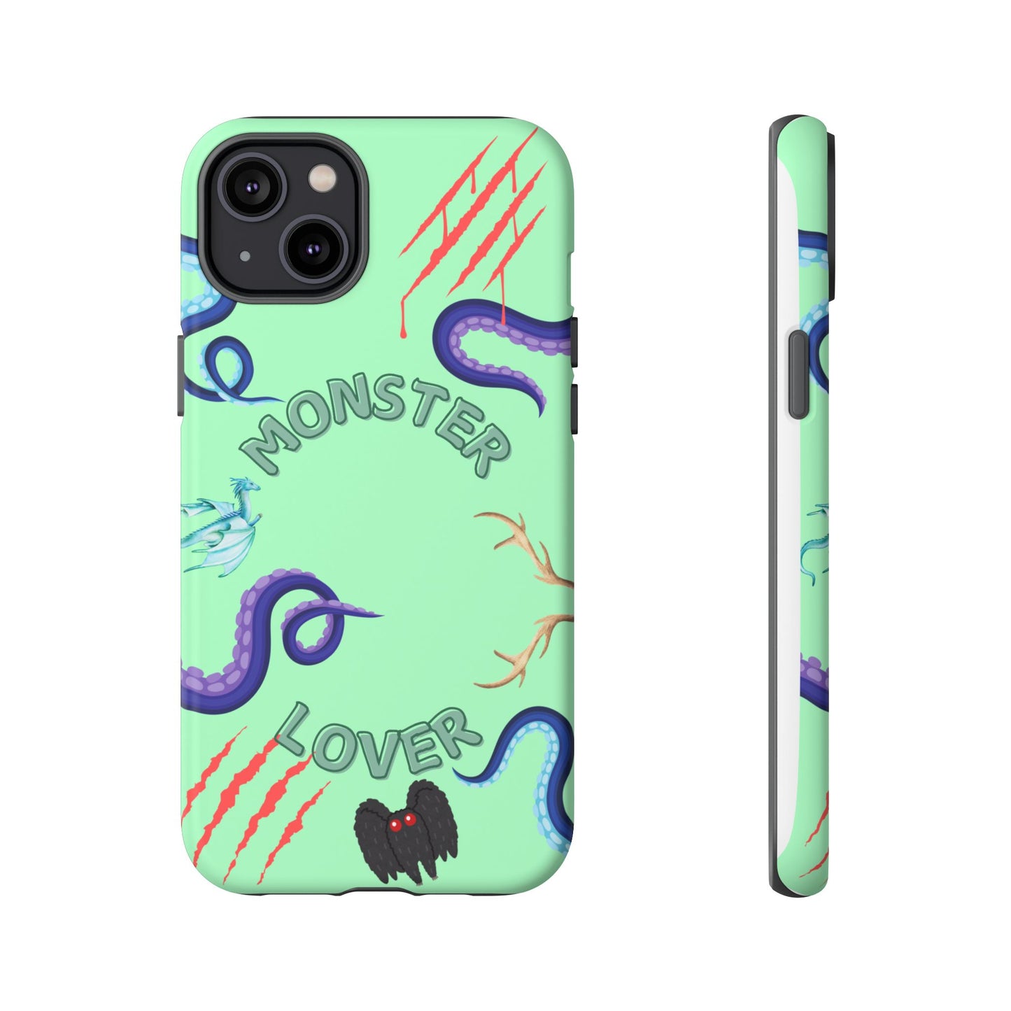 Monster Lover Mint Phone Case