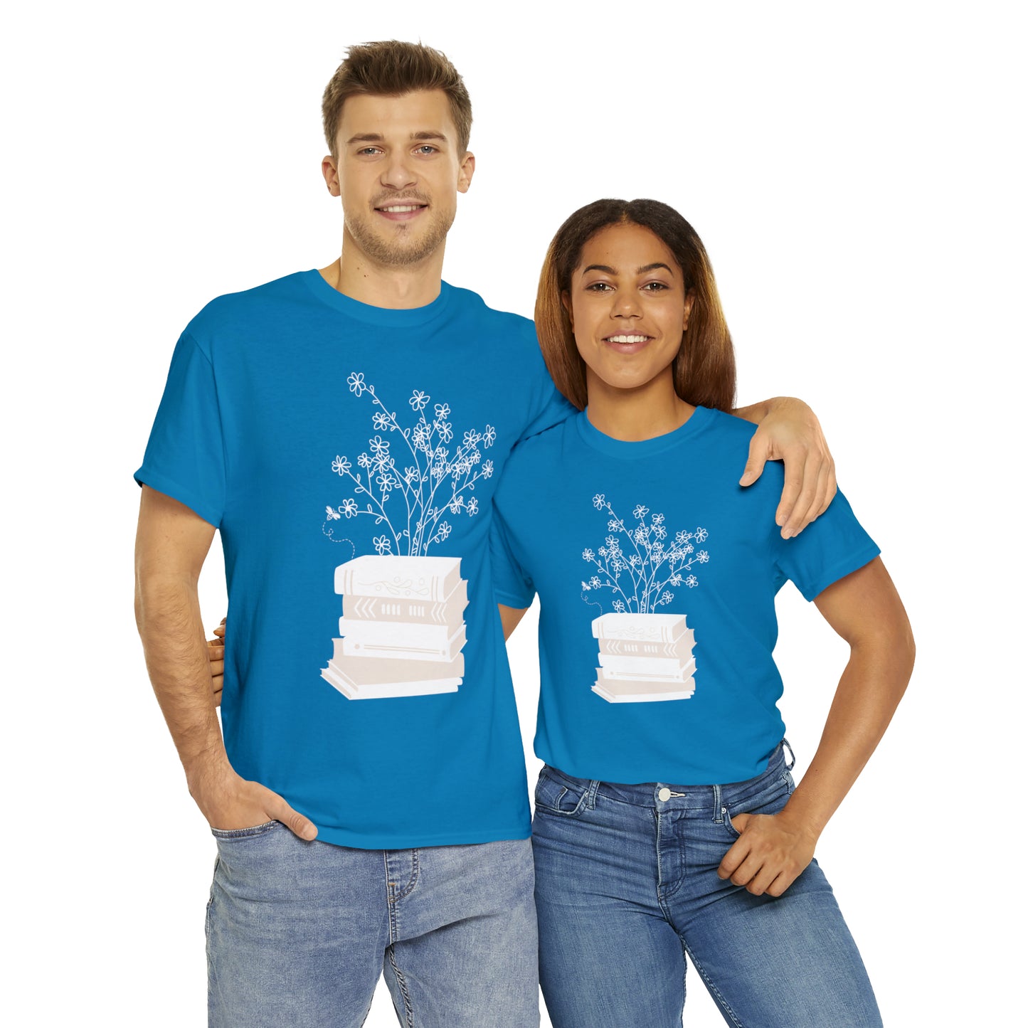 Flower Books Tee