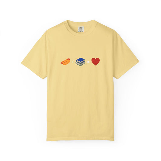 Bookish Hot Dog Tee