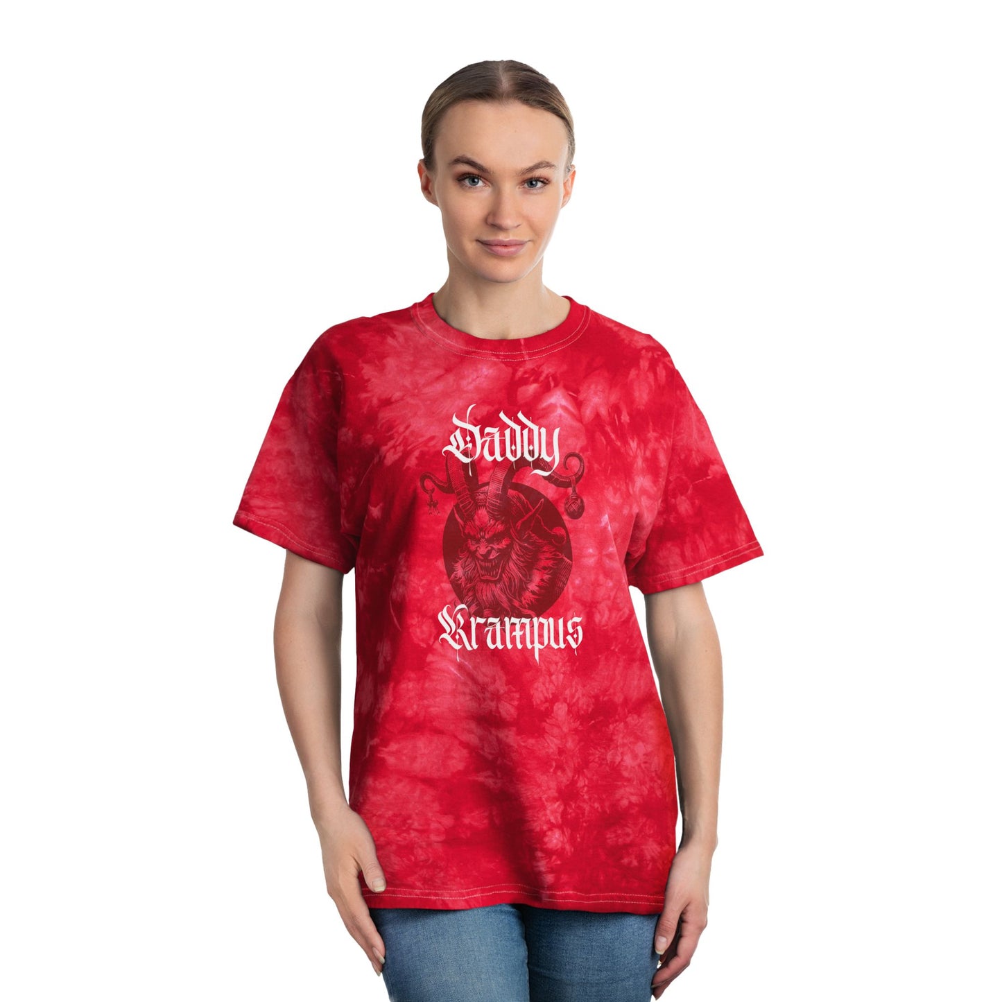 Daddy Krampus Tie Dye Tee
