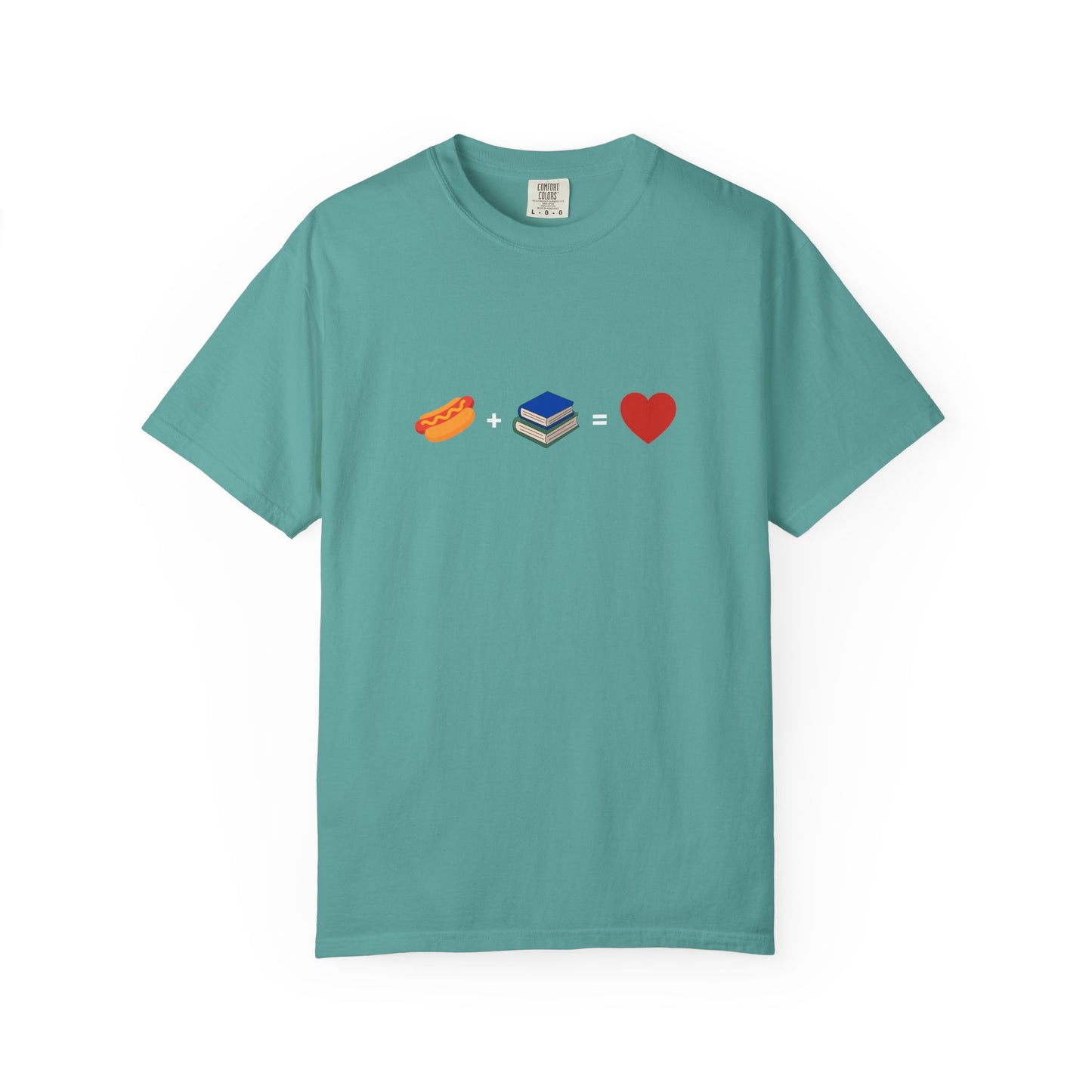 Bookish Hot Dog Tee