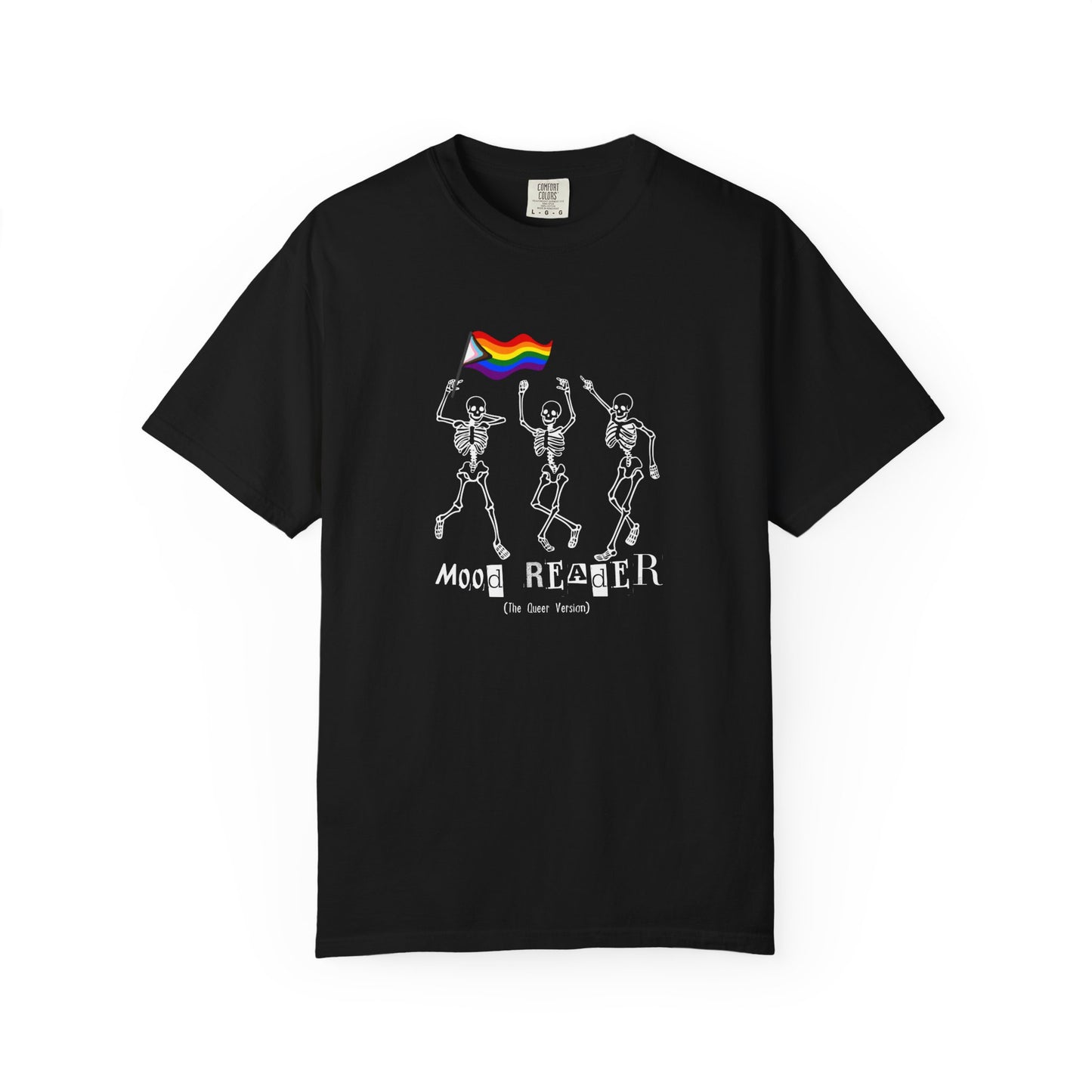 Mood Reader Queer Skeletons Tee