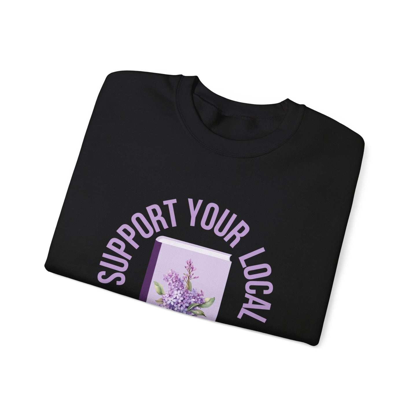 Support Your Local Reader NH Crewneck