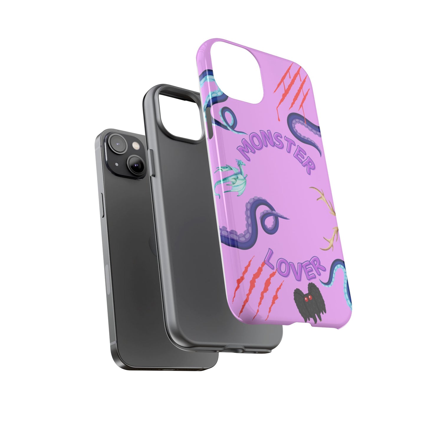 Monster Lover Purple Phone Case