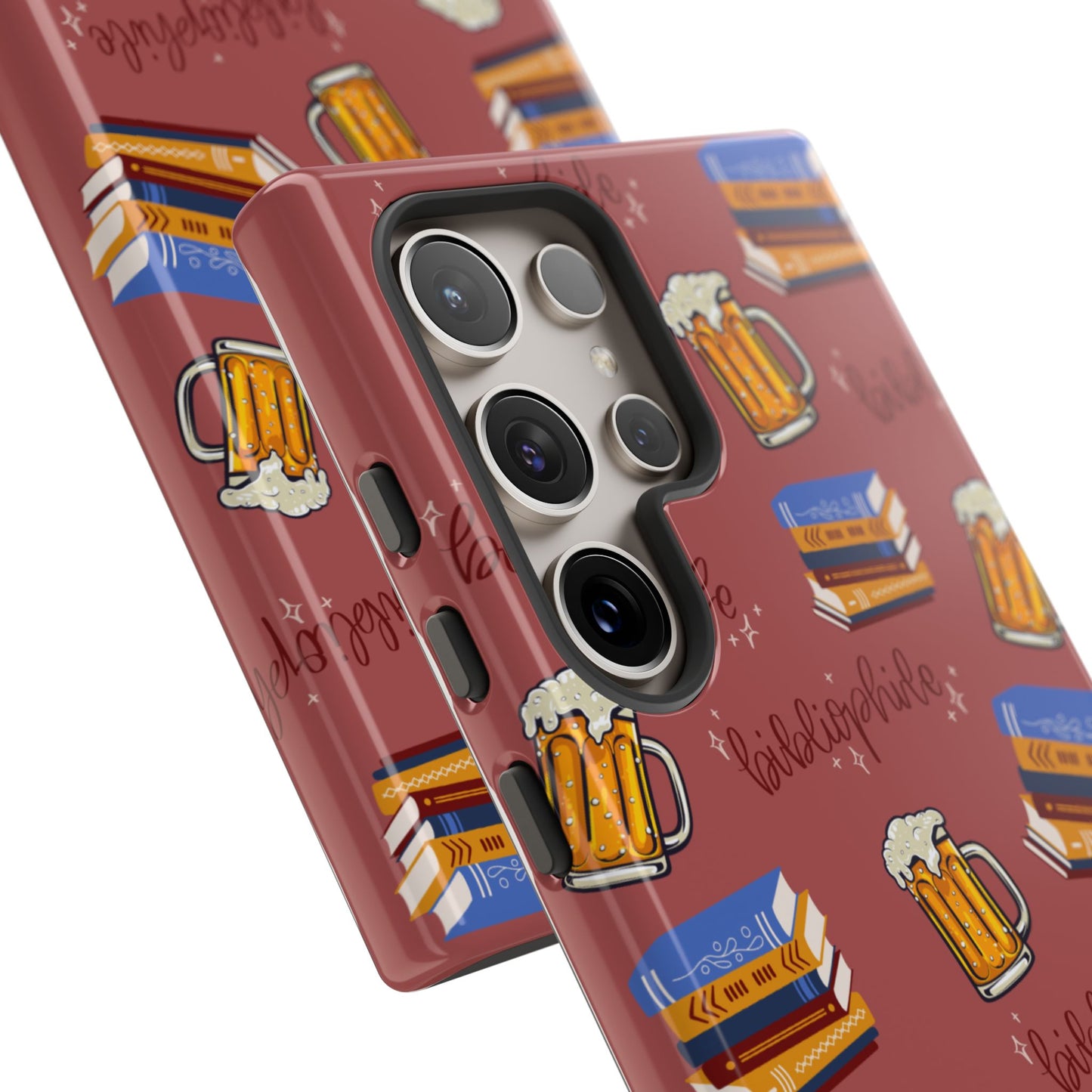 Bibliophile Beer Phone Case