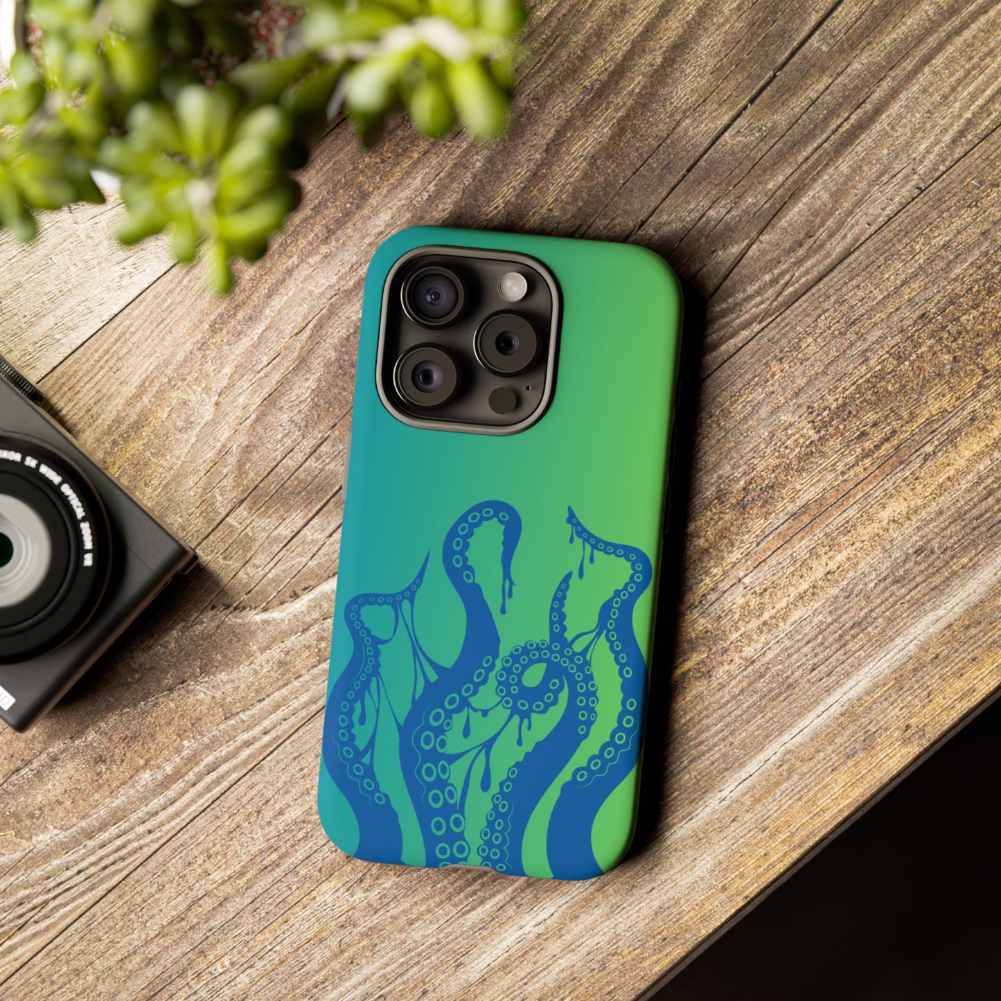 Blue Tentacle Phone Case