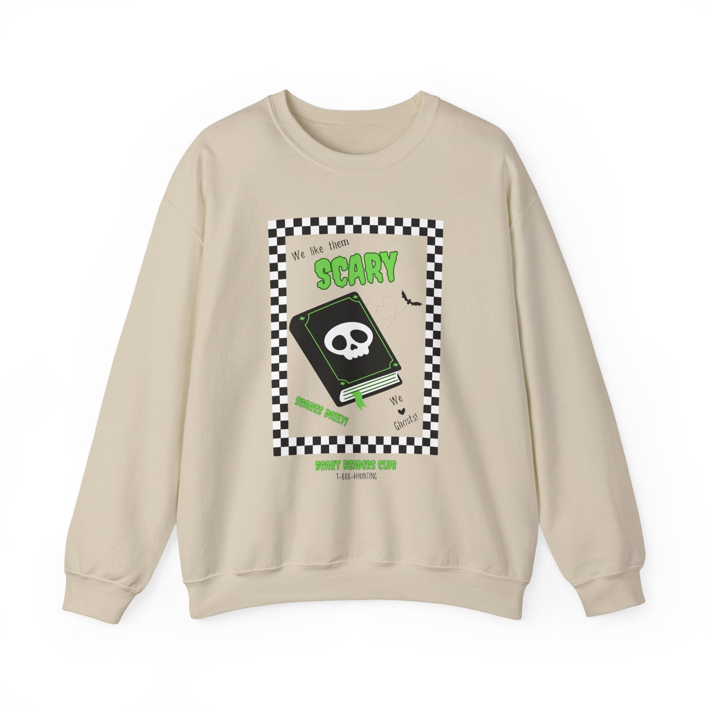 Scary Readers Club Ad Crewneck