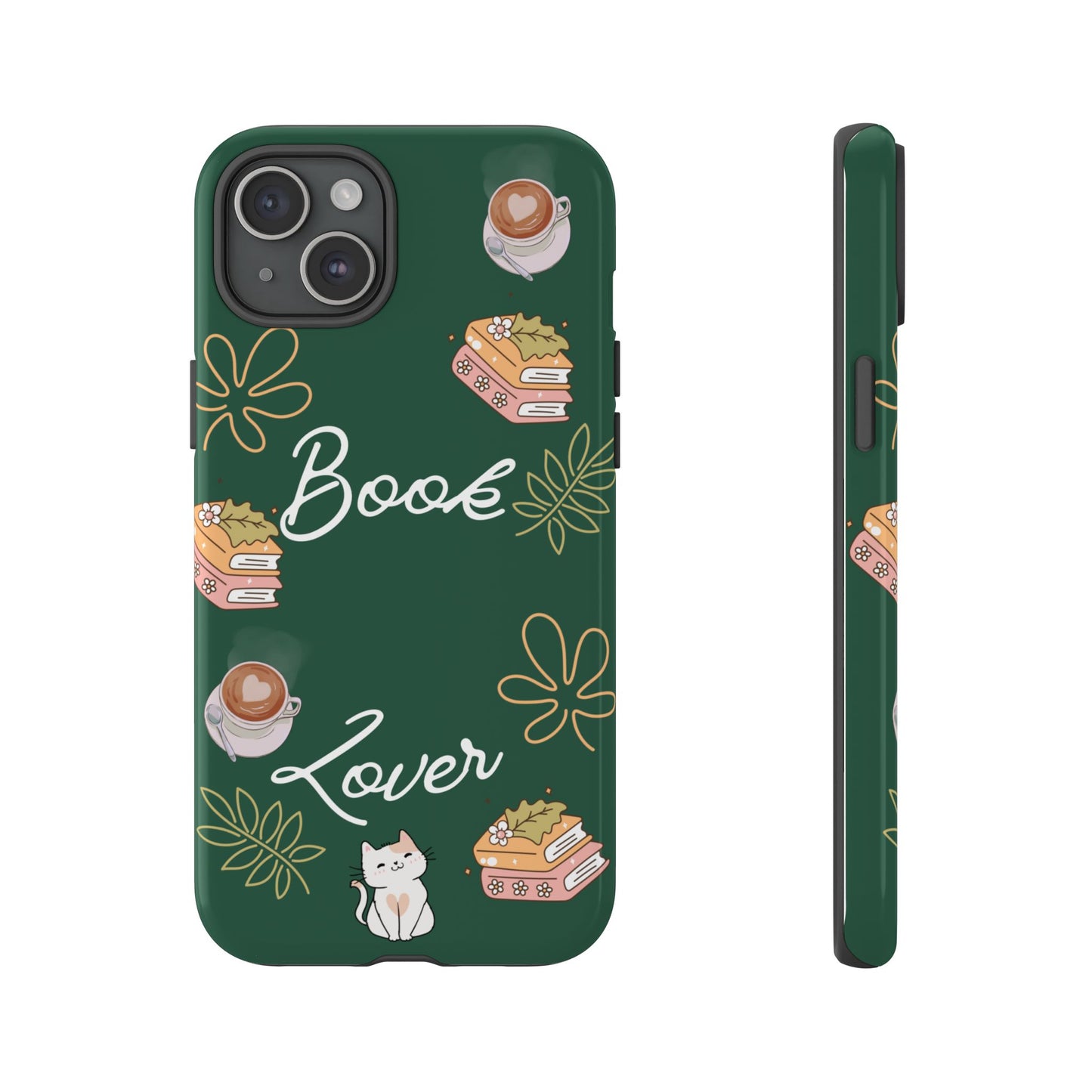 Book Lover Green Phone Case