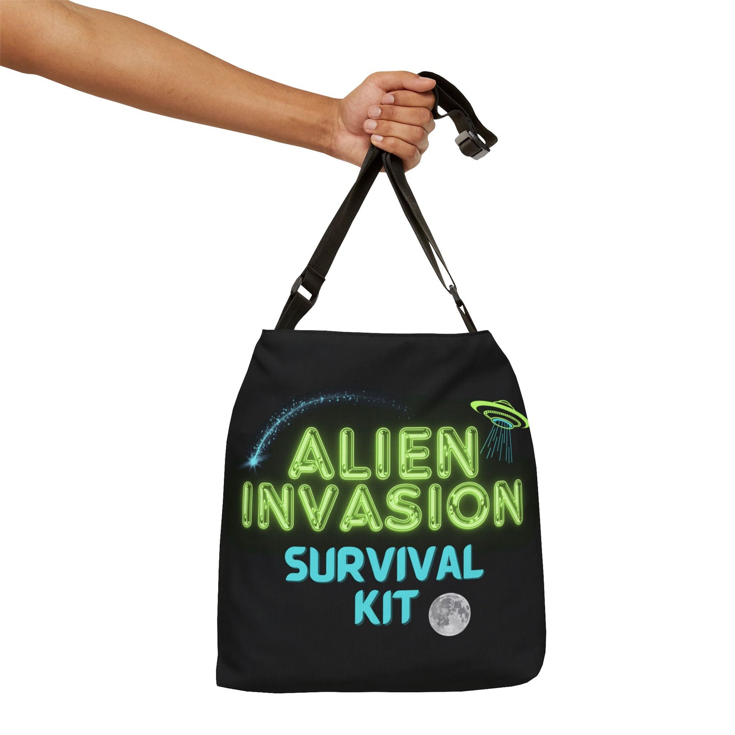 Alien Invasion Tote Bag