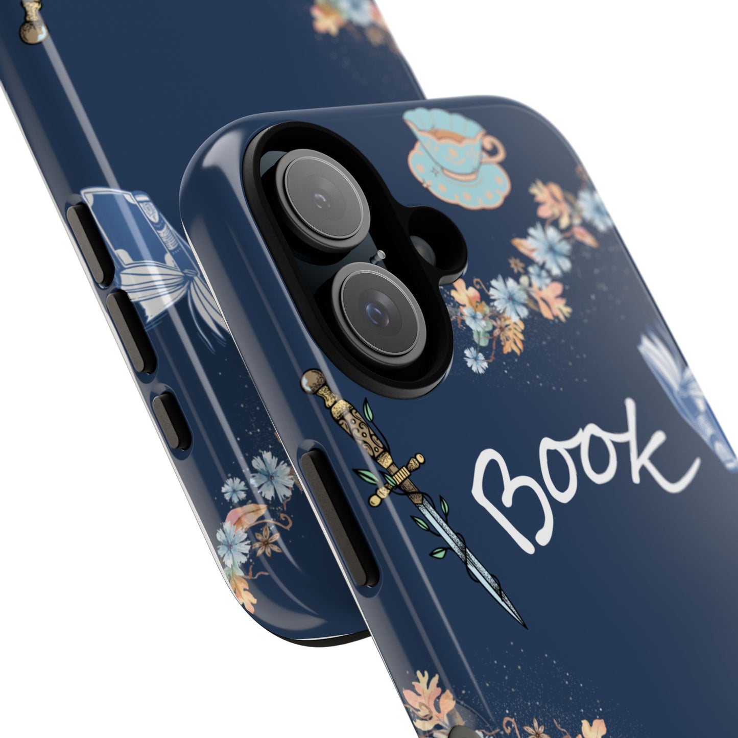 Book Lover Navy Phone Case