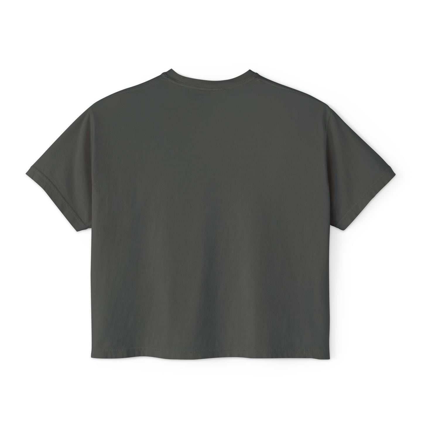 I Heart Hockey Boxy Crop Tee