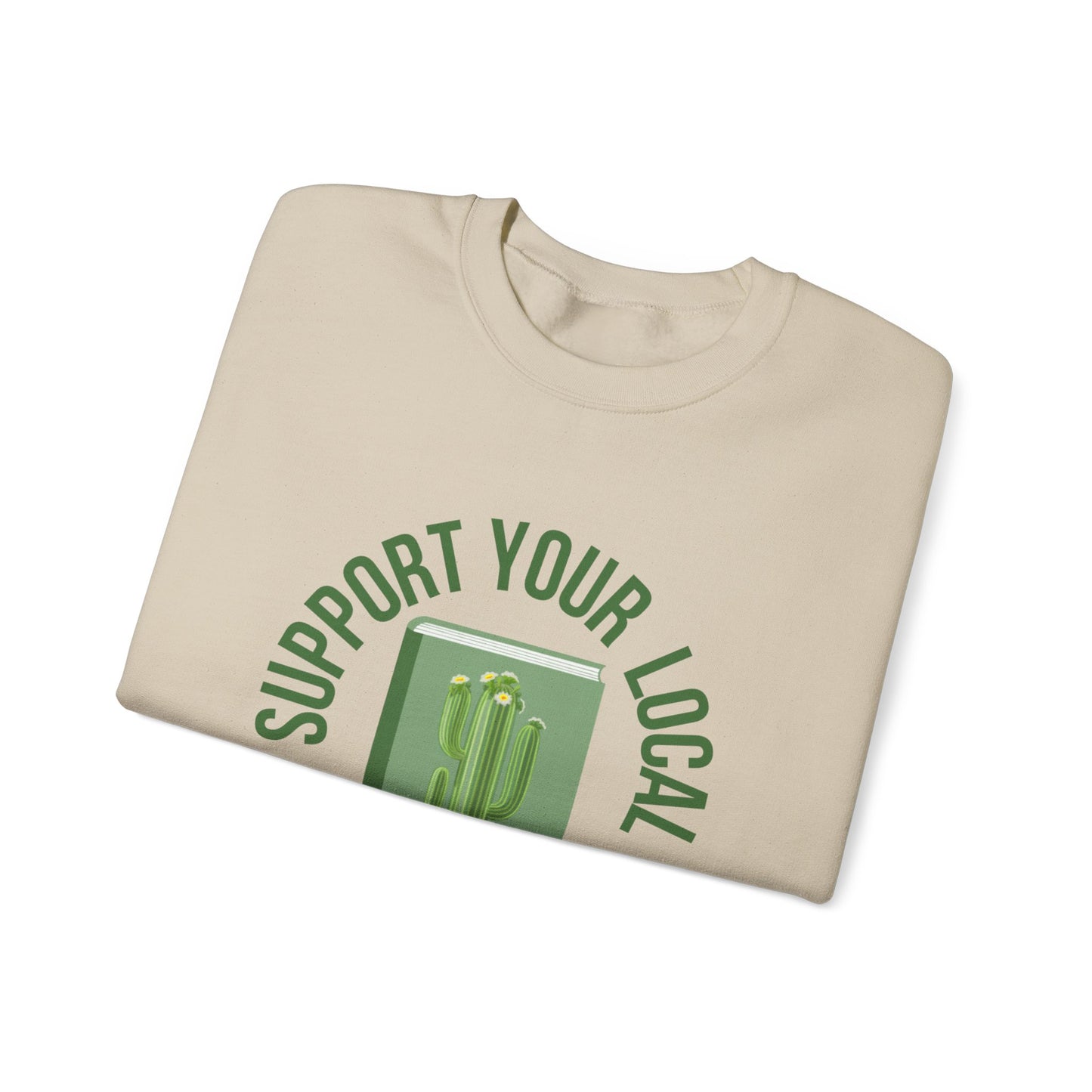 Support Your Local Reader AZ Crewneck